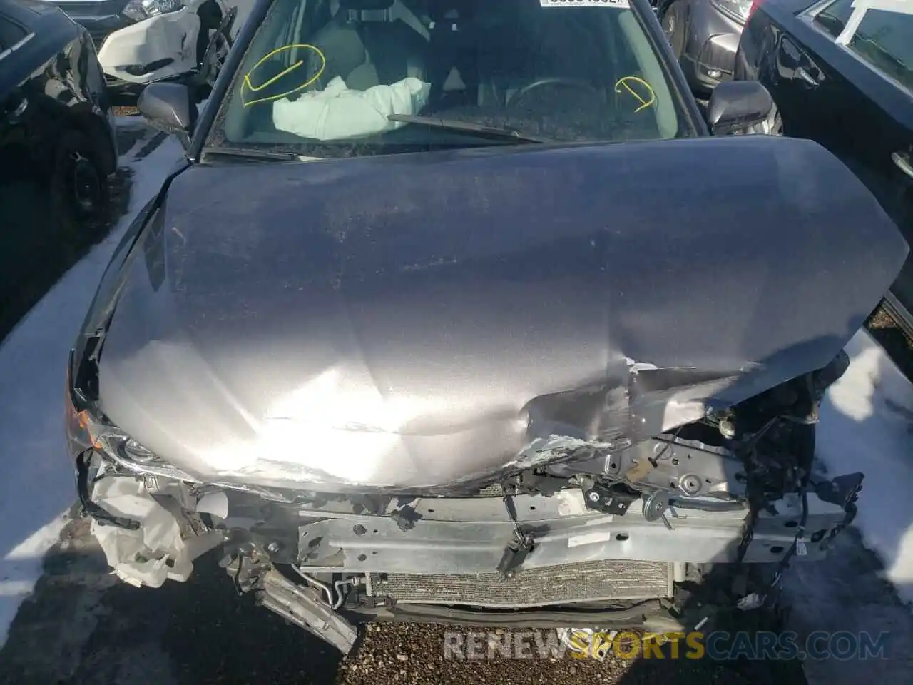 7 Photograph of a damaged car 4T1B11HK6KU703854 TOYOTA CAMRY 2019