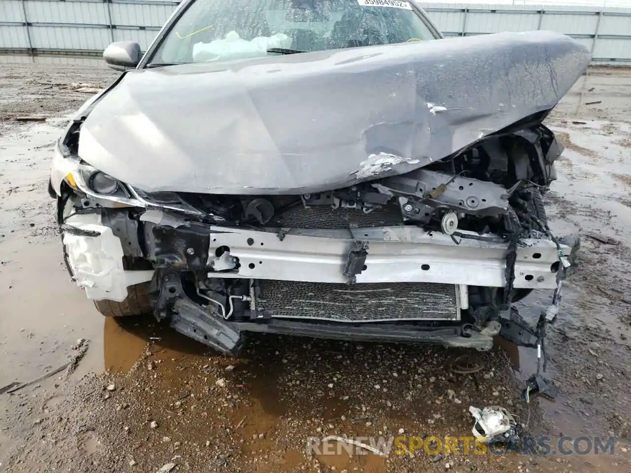 9 Photograph of a damaged car 4T1B11HK6KU703854 TOYOTA CAMRY 2019