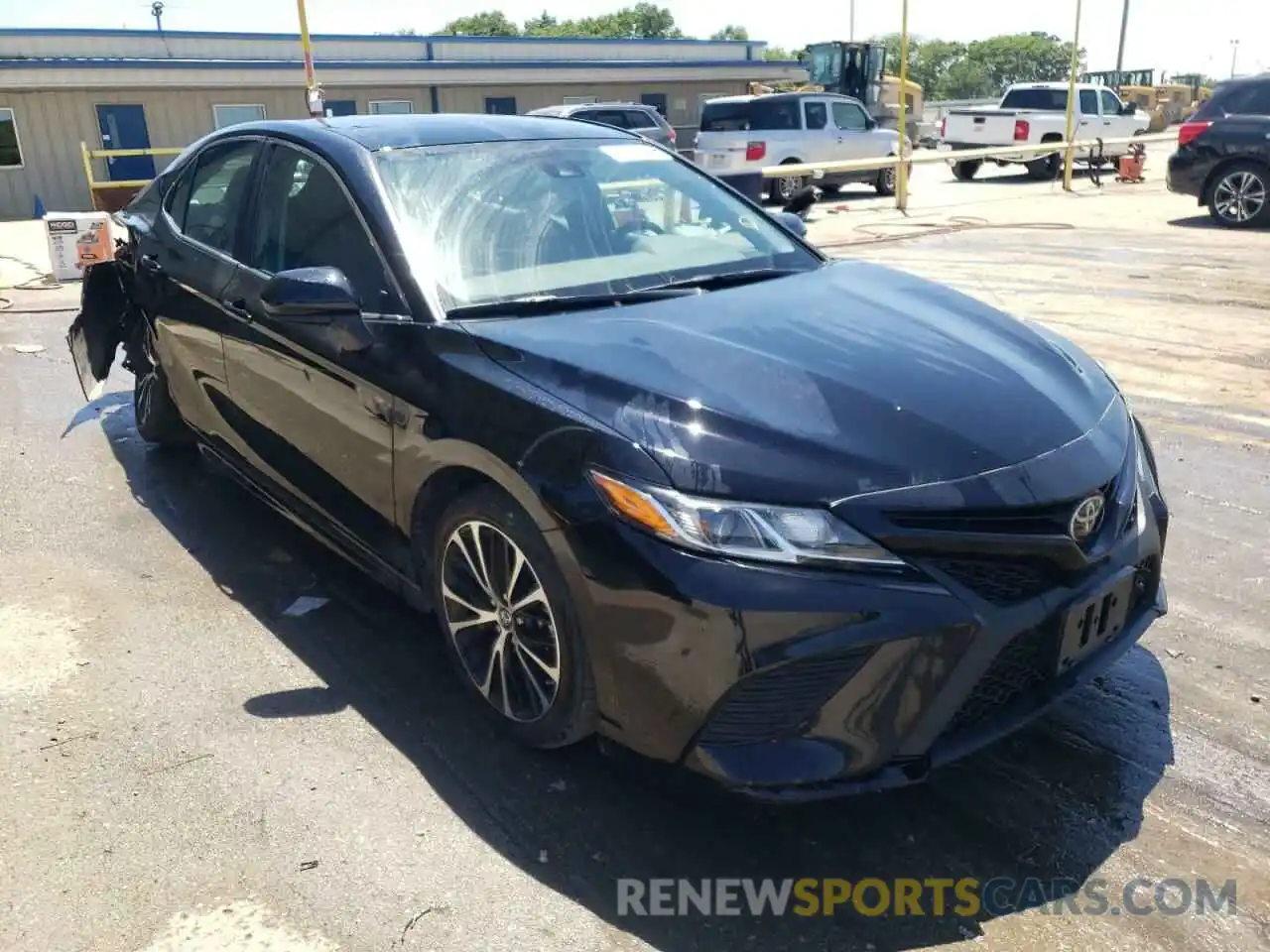 1 Photograph of a damaged car 4T1B11HK6KU705166 TOYOTA CAMRY 2019