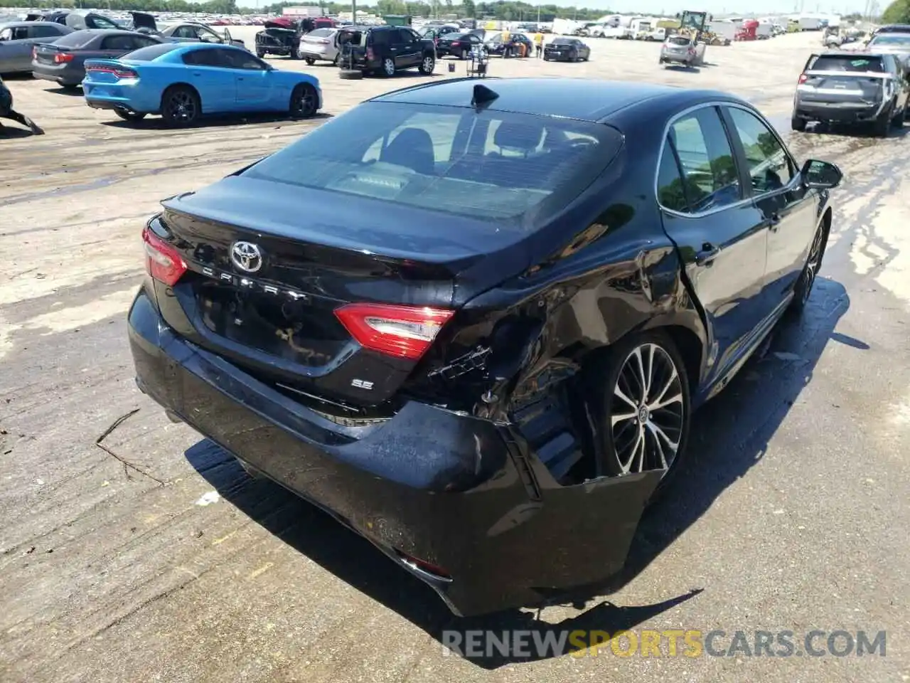 4 Photograph of a damaged car 4T1B11HK6KU705166 TOYOTA CAMRY 2019