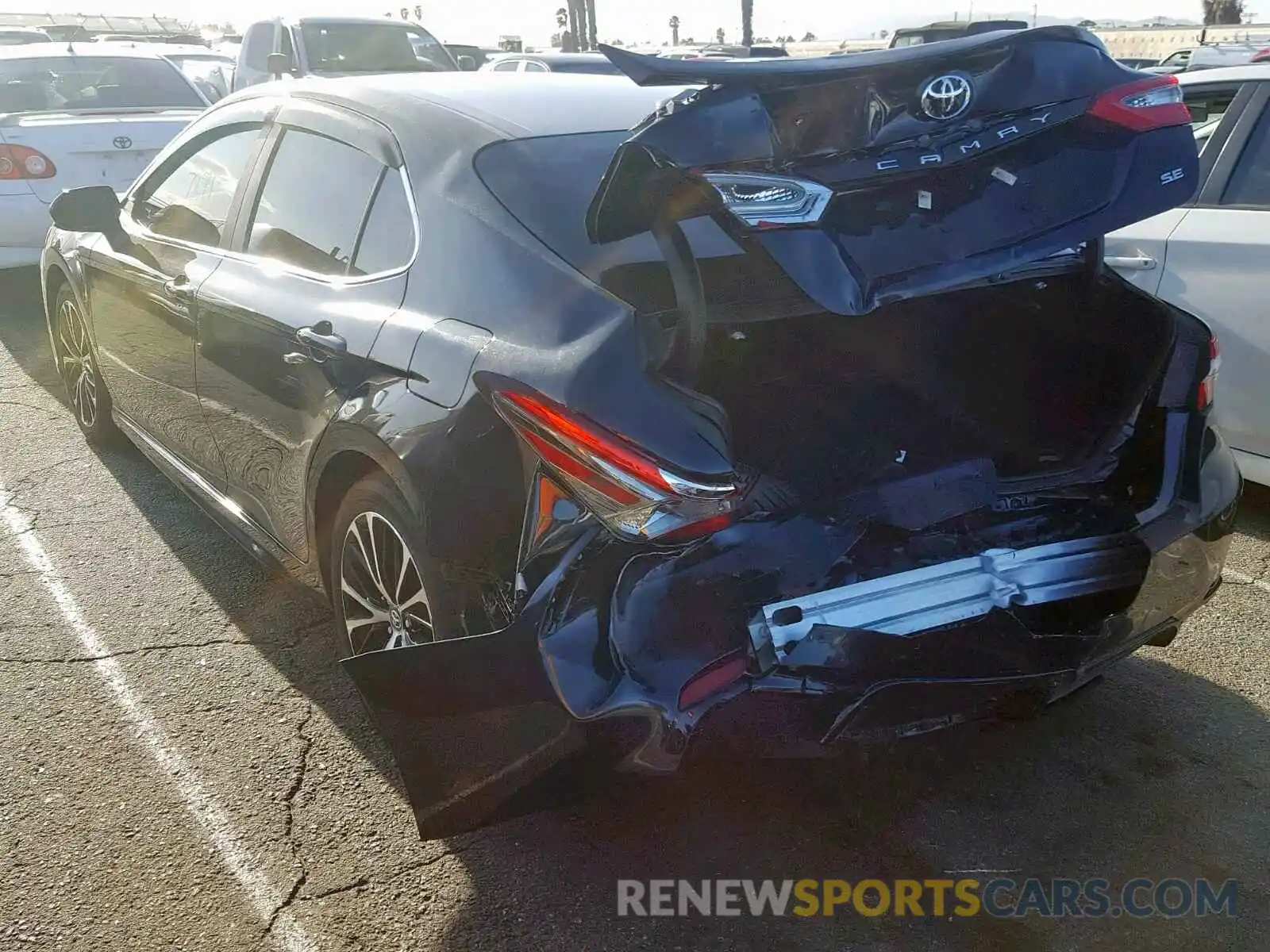 3 Photograph of a damaged car 4T1B11HK6KU705491 TOYOTA CAMRY 2019