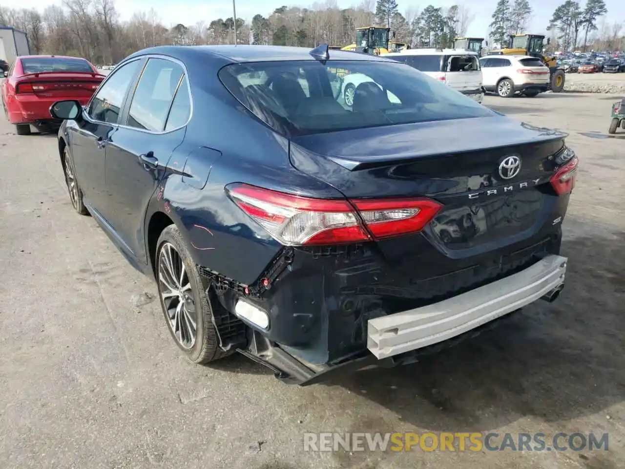 3 Photograph of a damaged car 4T1B11HK6KU706091 TOYOTA CAMRY 2019