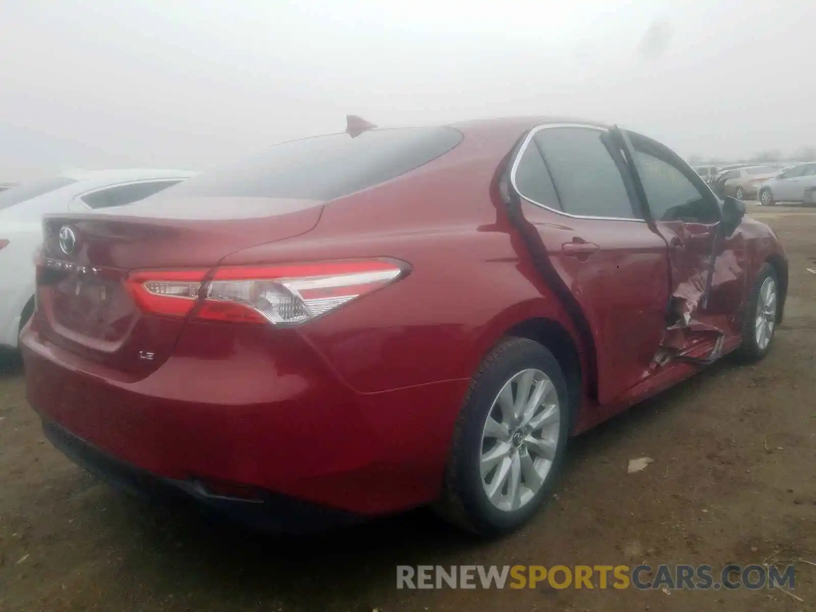 4 Photograph of a damaged car 4T1B11HK6KU708794 TOYOTA CAMRY 2019