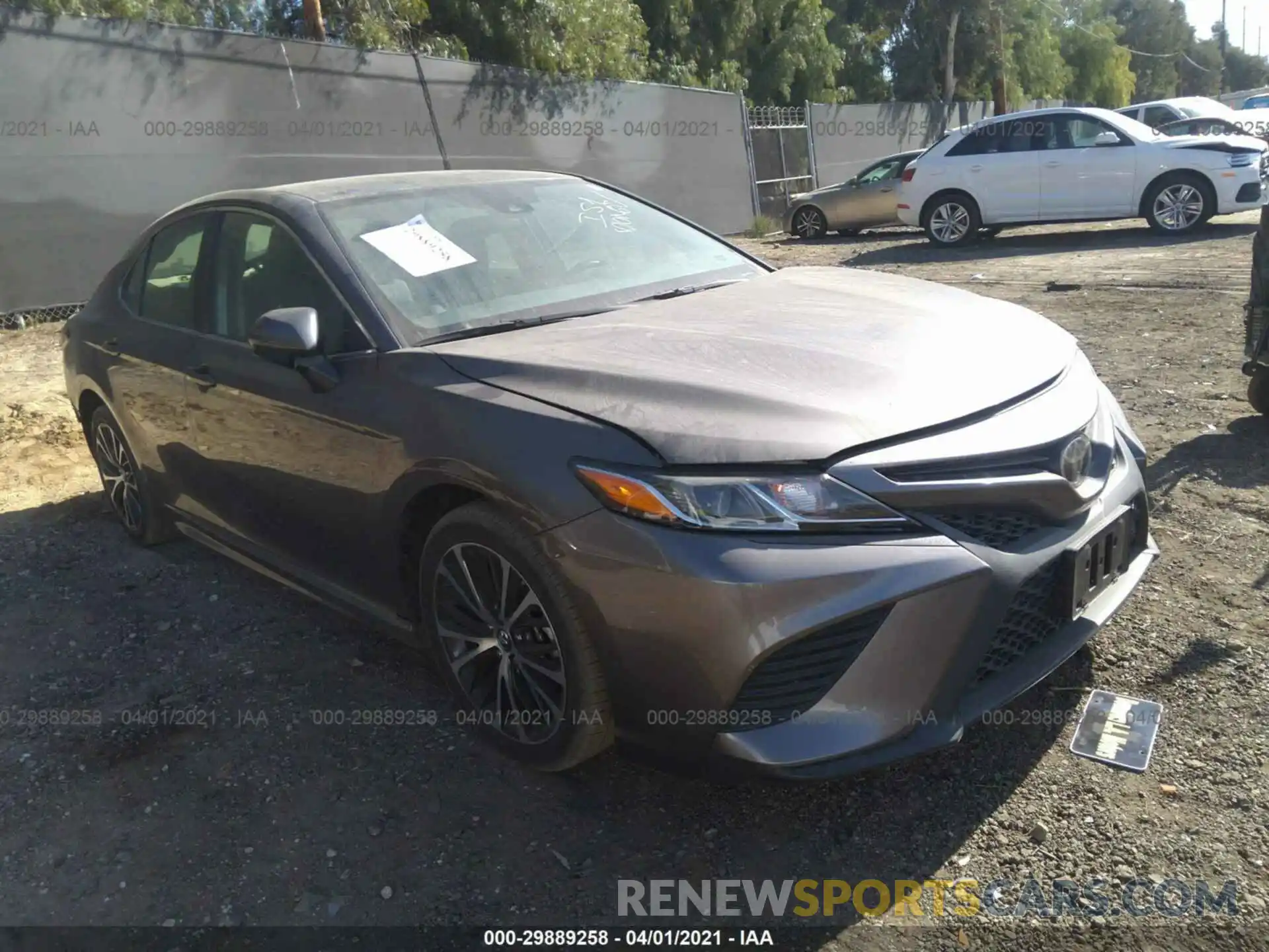 1 Photograph of a damaged car 4T1B11HK6KU710870 TOYOTA CAMRY 2019