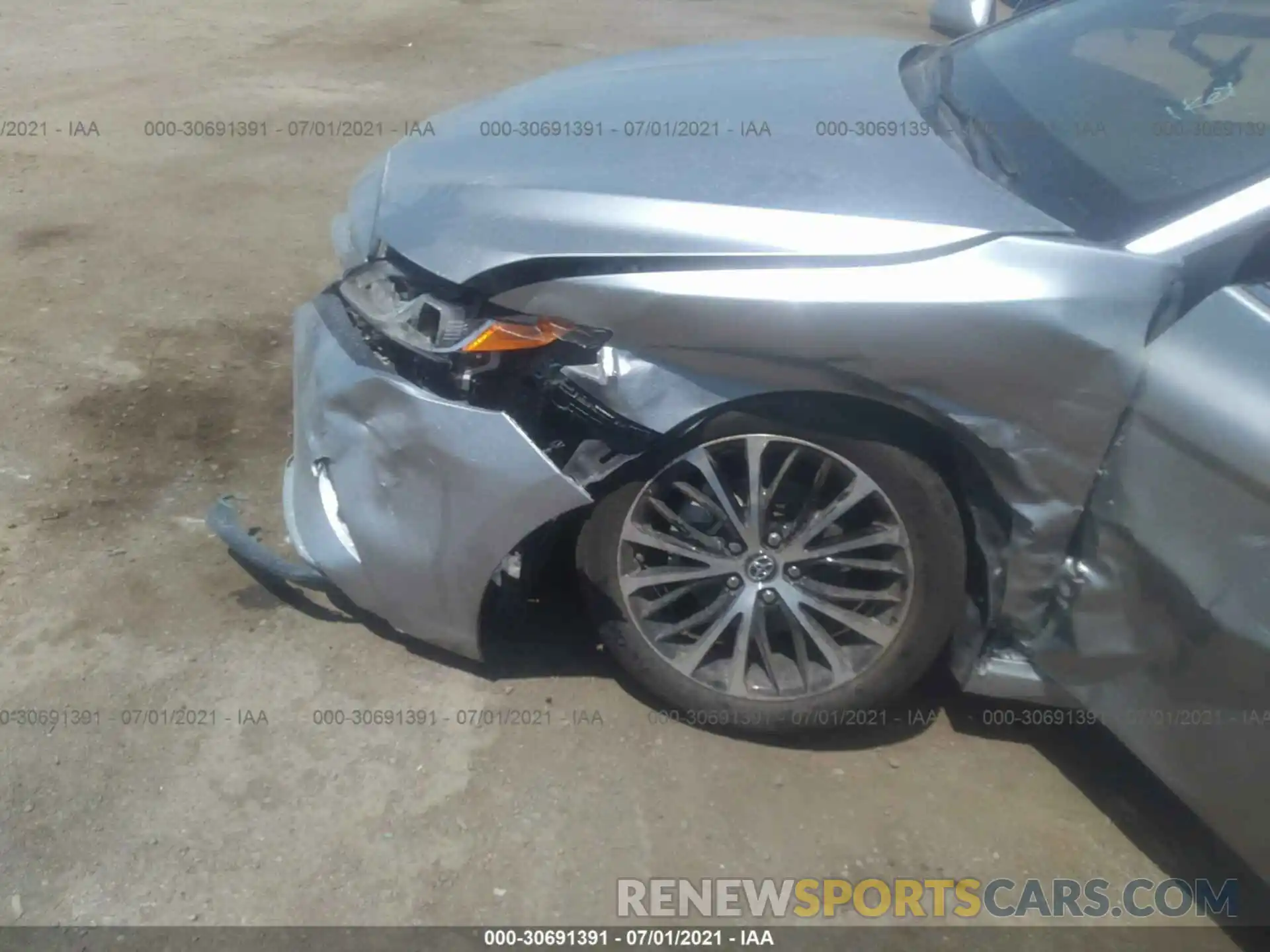 6 Photograph of a damaged car 4T1B11HK6KU711176 TOYOTA CAMRY 2019