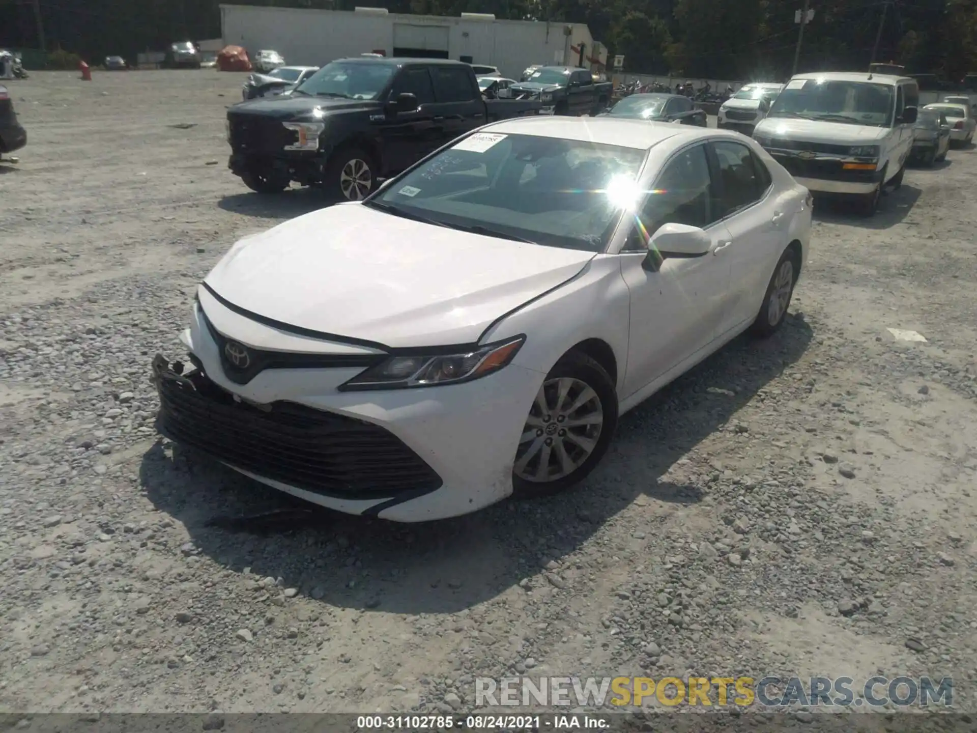 2 Photograph of a damaged car 4T1B11HK6KU711212 TOYOTA CAMRY 2019