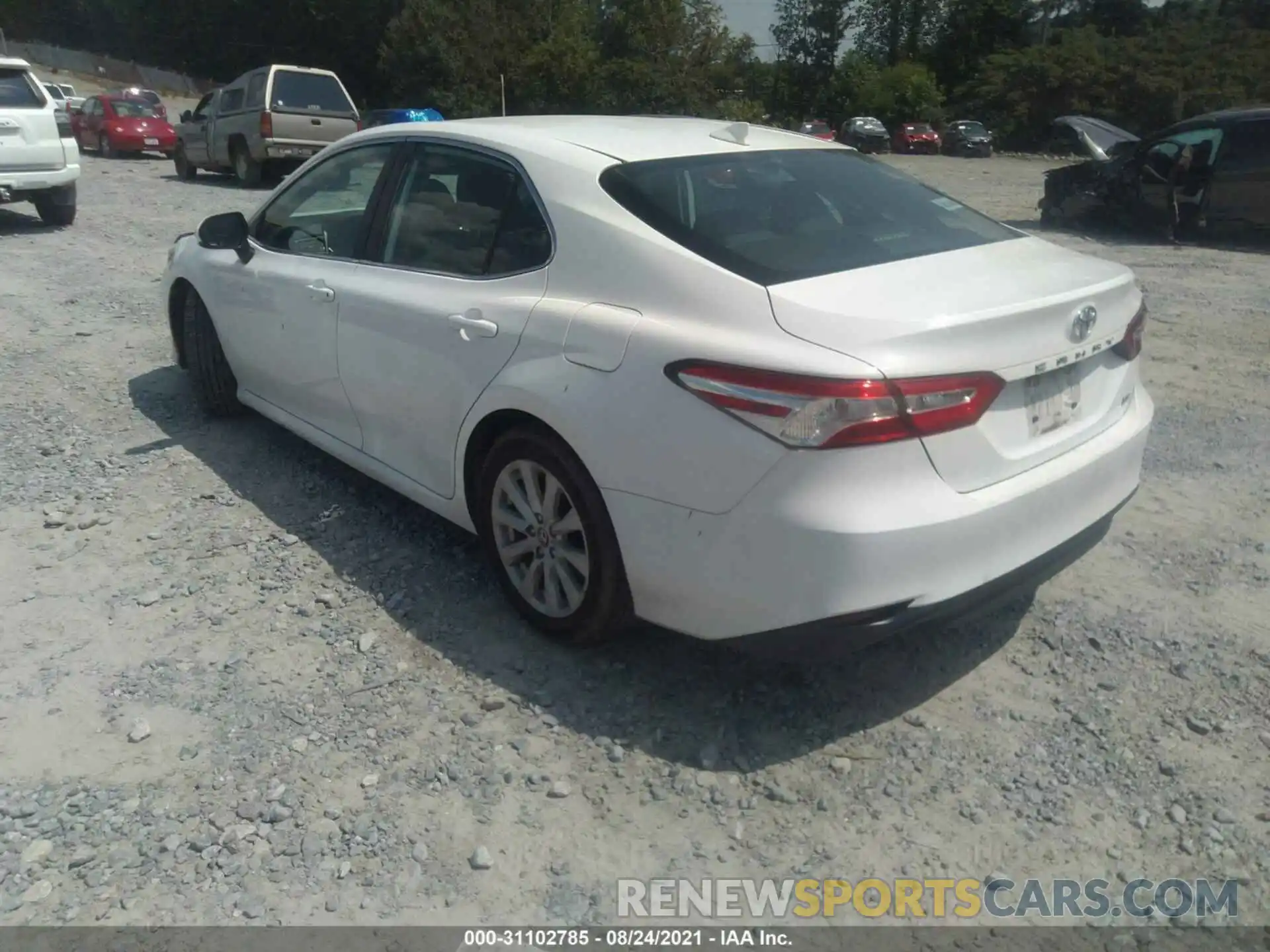 3 Photograph of a damaged car 4T1B11HK6KU711212 TOYOTA CAMRY 2019