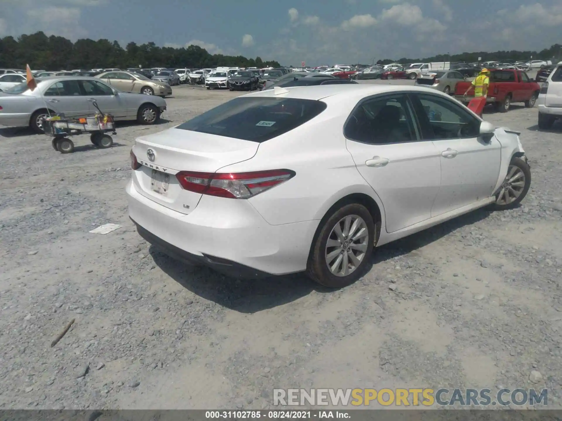 4 Photograph of a damaged car 4T1B11HK6KU711212 TOYOTA CAMRY 2019