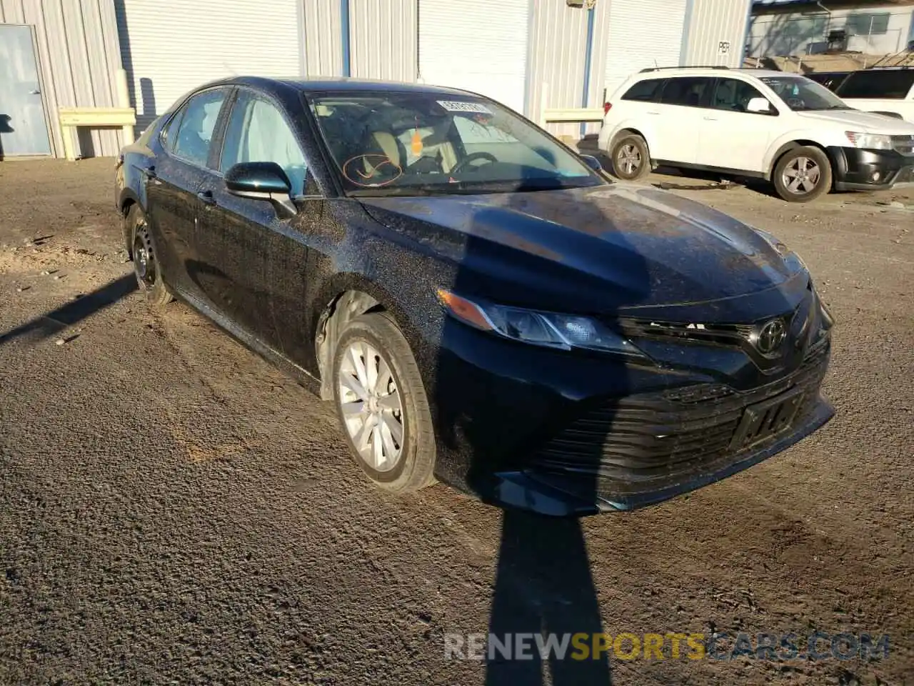 1 Photograph of a damaged car 4T1B11HK6KU711551 TOYOTA CAMRY 2019