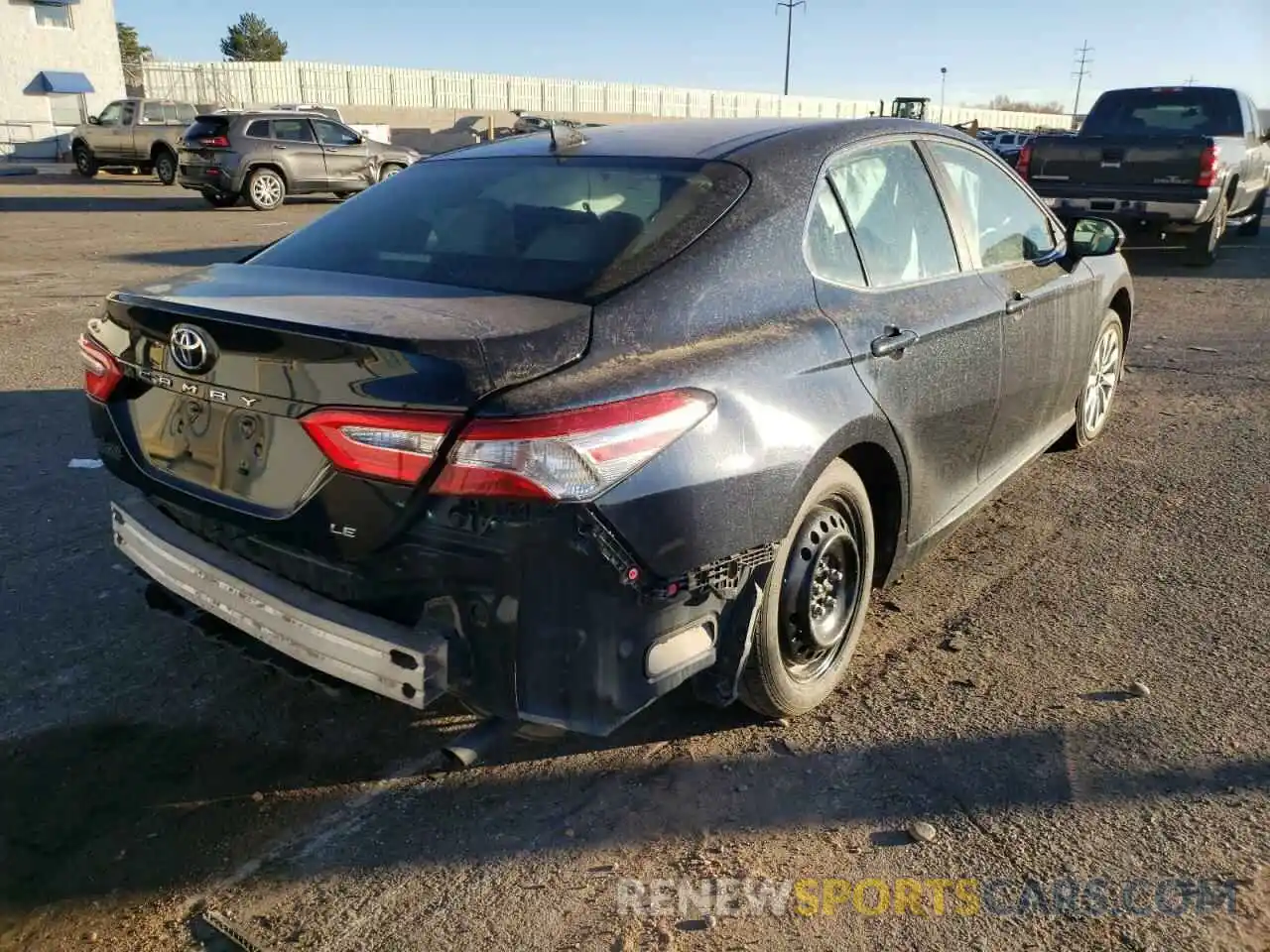 4 Photograph of a damaged car 4T1B11HK6KU711551 TOYOTA CAMRY 2019