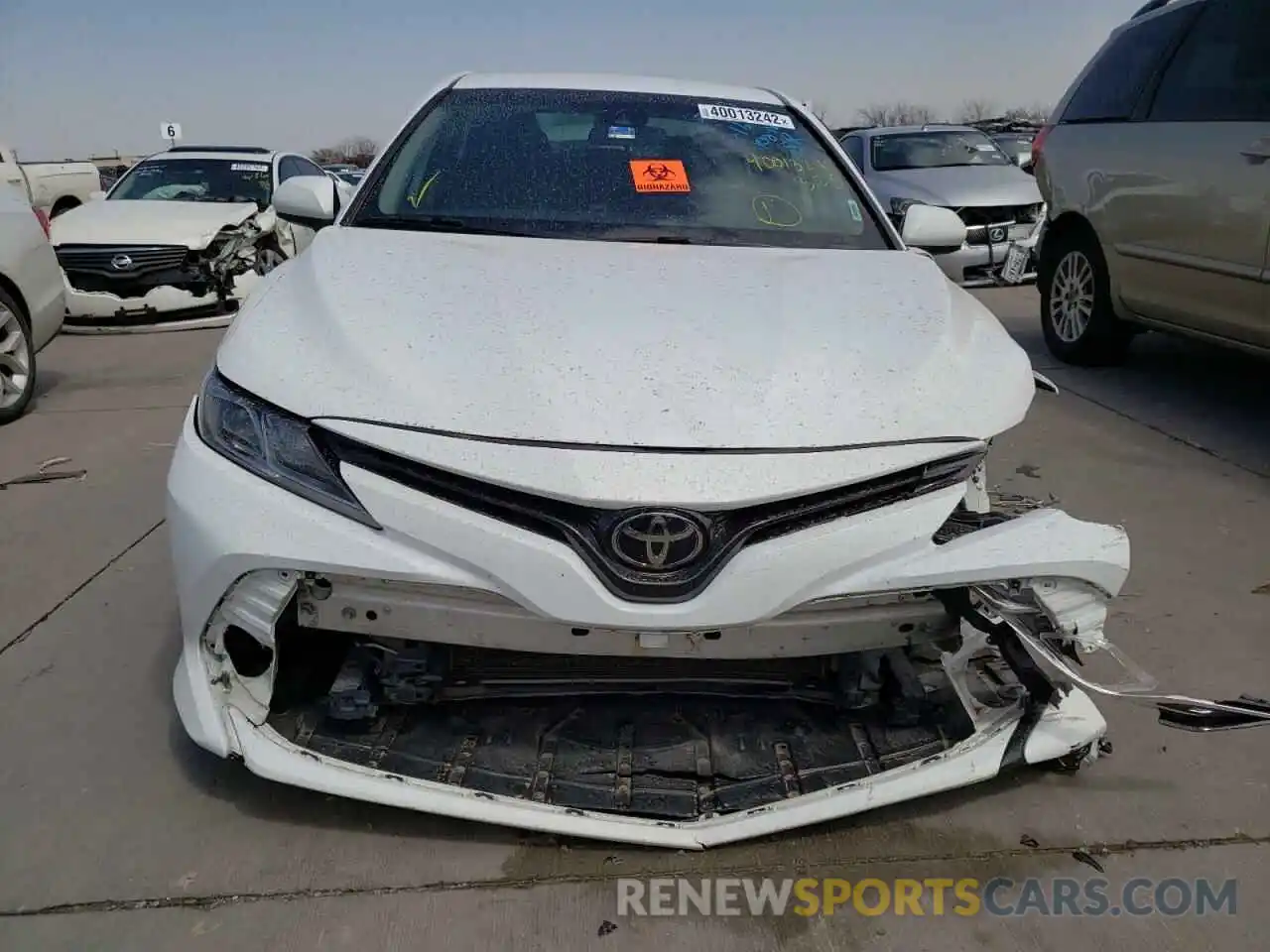 9 Photograph of a damaged car 4T1B11HK6KU714112 TOYOTA CAMRY 2019