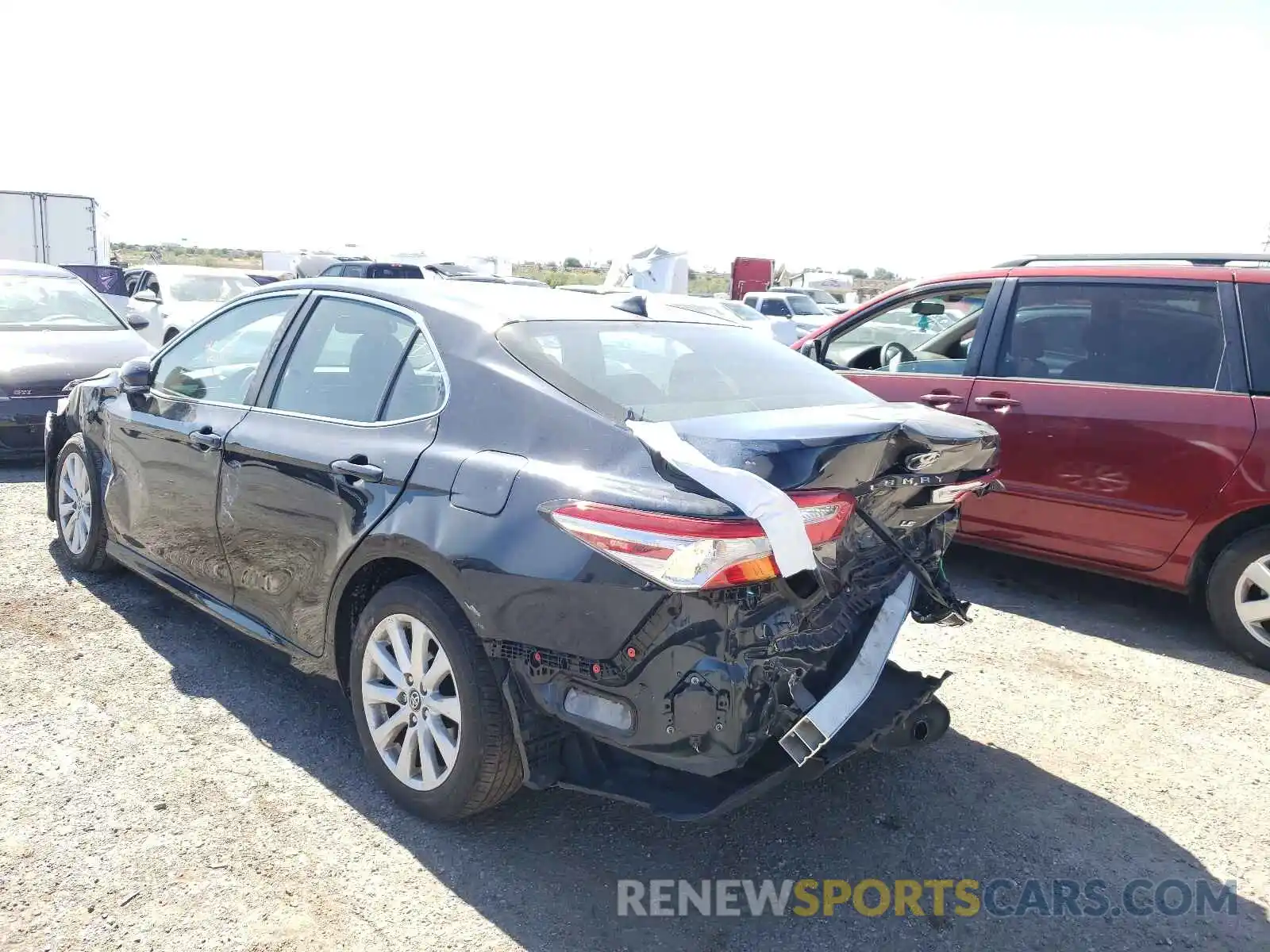 3 Photograph of a damaged car 4T1B11HK6KU714420 TOYOTA CAMRY 2019