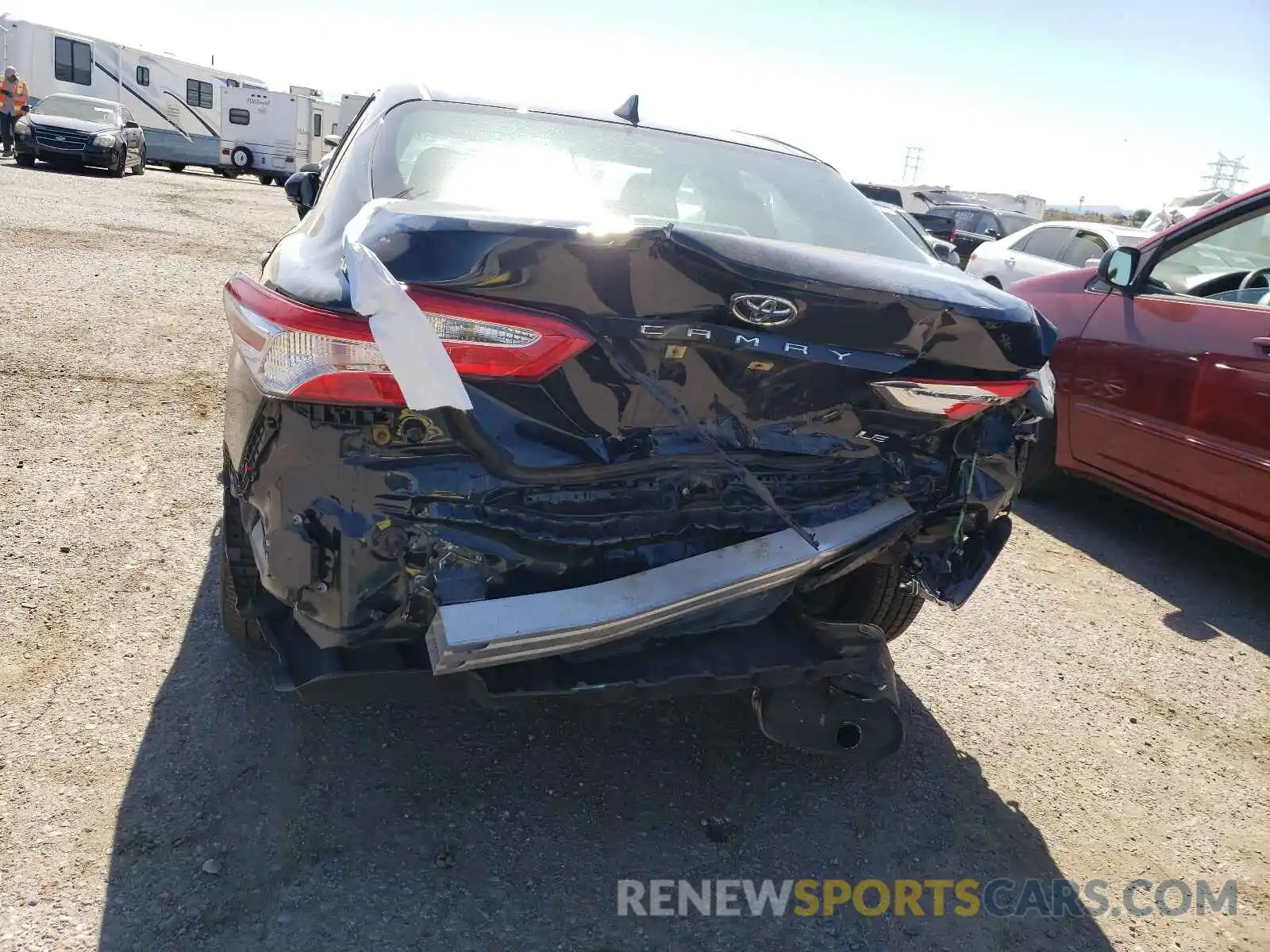 9 Photograph of a damaged car 4T1B11HK6KU714420 TOYOTA CAMRY 2019