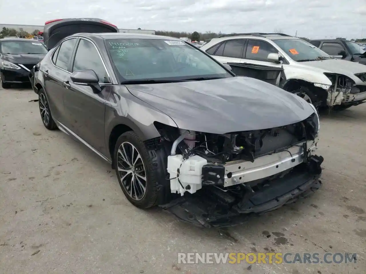 1 Photograph of a damaged car 4T1B11HK6KU715373 TOYOTA CAMRY 2019