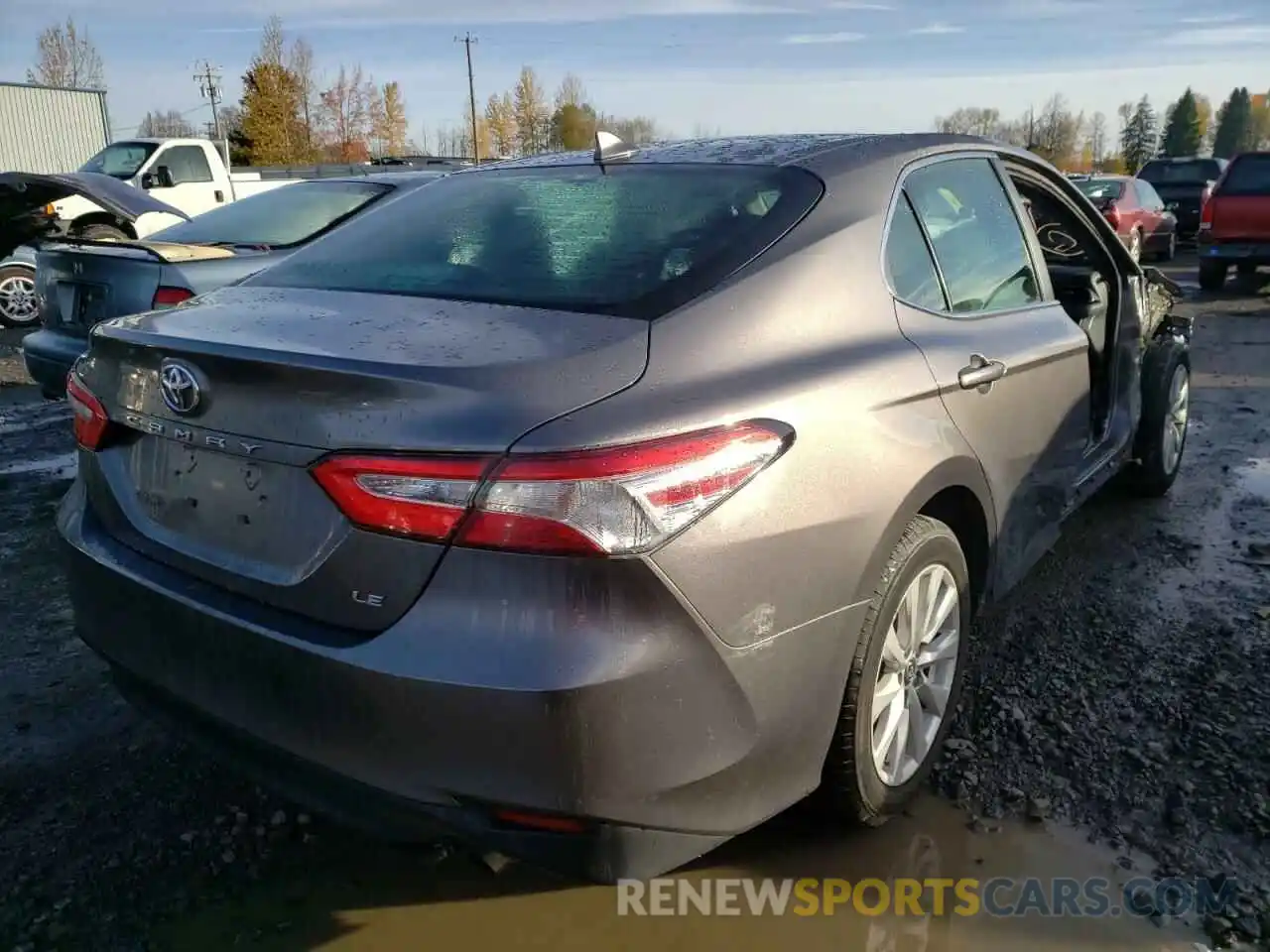 4 Photograph of a damaged car 4T1B11HK6KU717835 TOYOTA CAMRY 2019