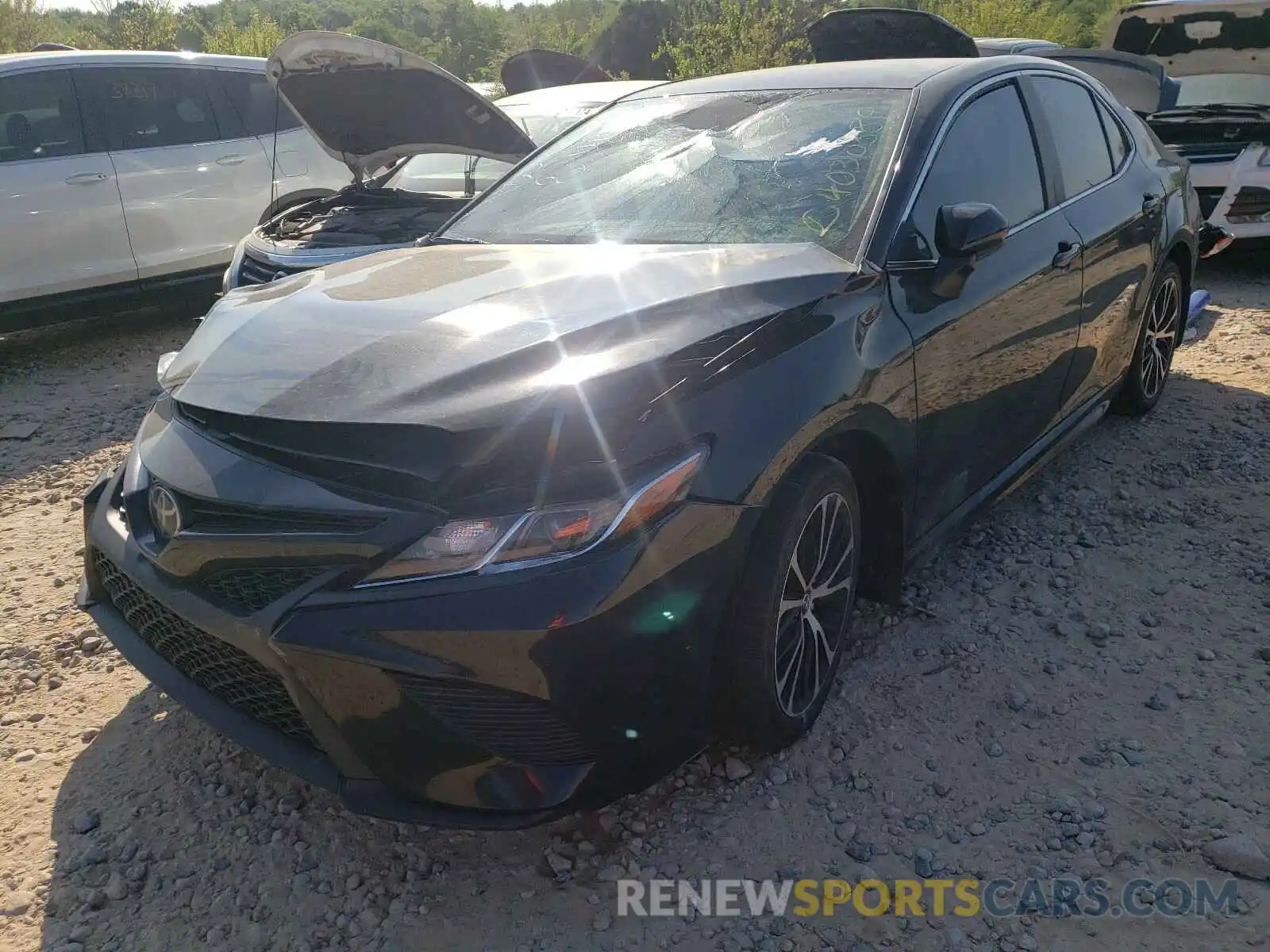 2 Photograph of a damaged car 4T1B11HK6KU717866 TOYOTA CAMRY 2019