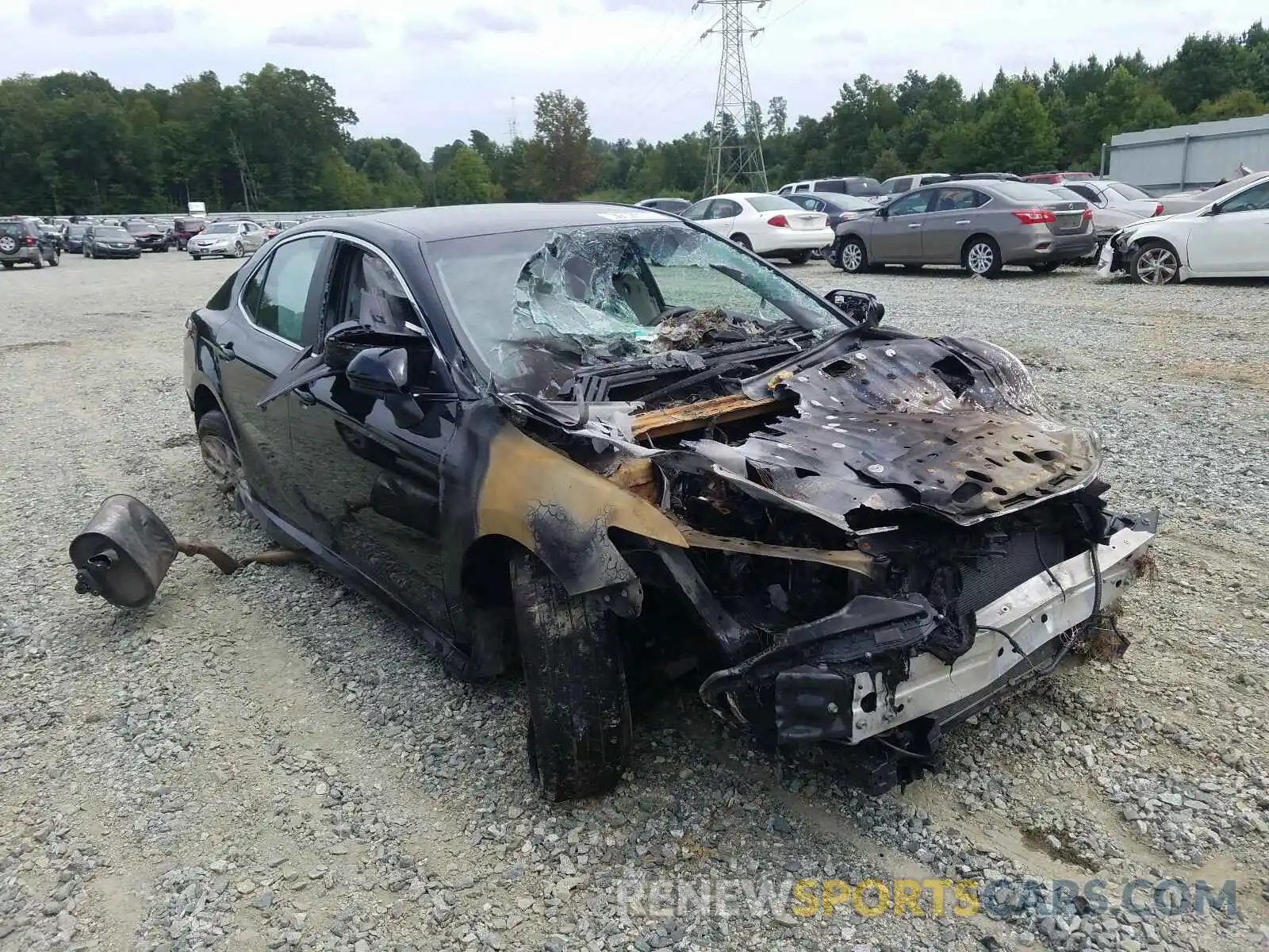 1 Фотография поврежденного автомобиля 4T1B11HK6KU718547 TOYOTA CAMRY 2019