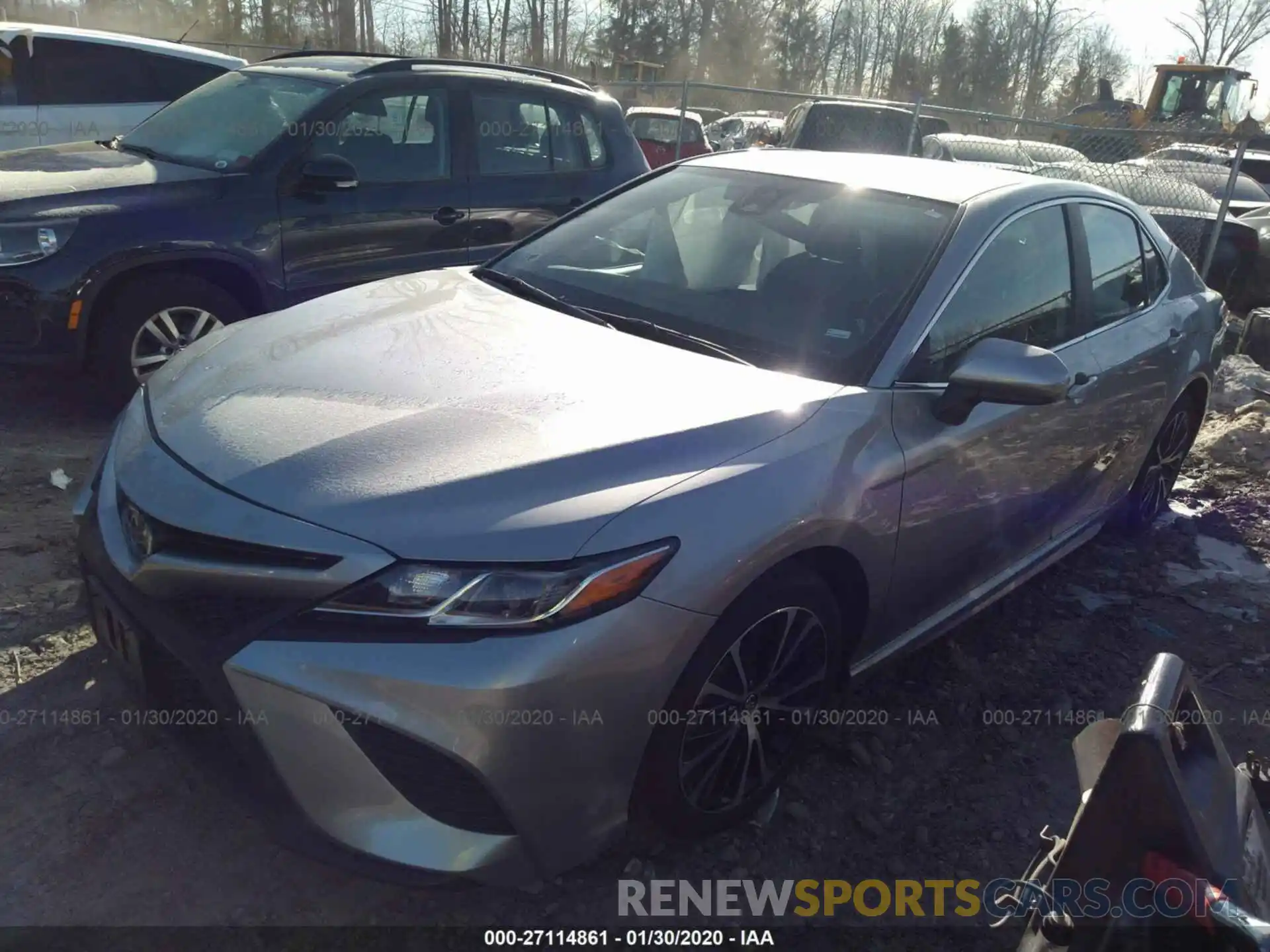 2 Photograph of a damaged car 4T1B11HK6KU719214 TOYOTA CAMRY 2019