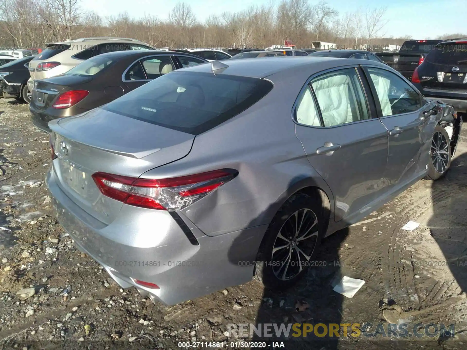 4 Photograph of a damaged car 4T1B11HK6KU719214 TOYOTA CAMRY 2019