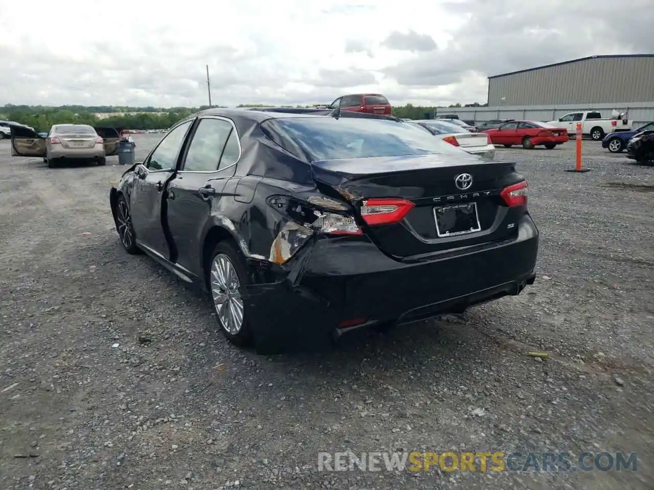 3 Photograph of a damaged car 4T1B11HK6KU722971 TOYOTA CAMRY 2019