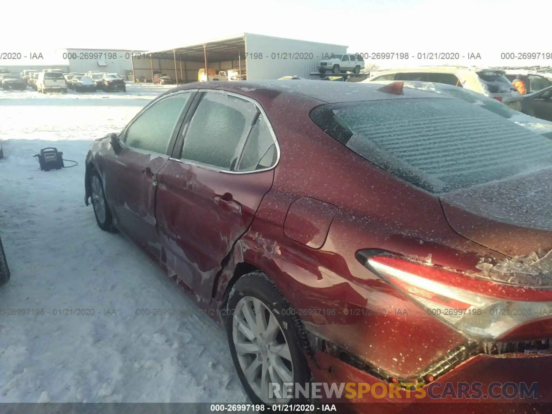 6 Photograph of a damaged car 4T1B11HK6KU724851 TOYOTA CAMRY 2019