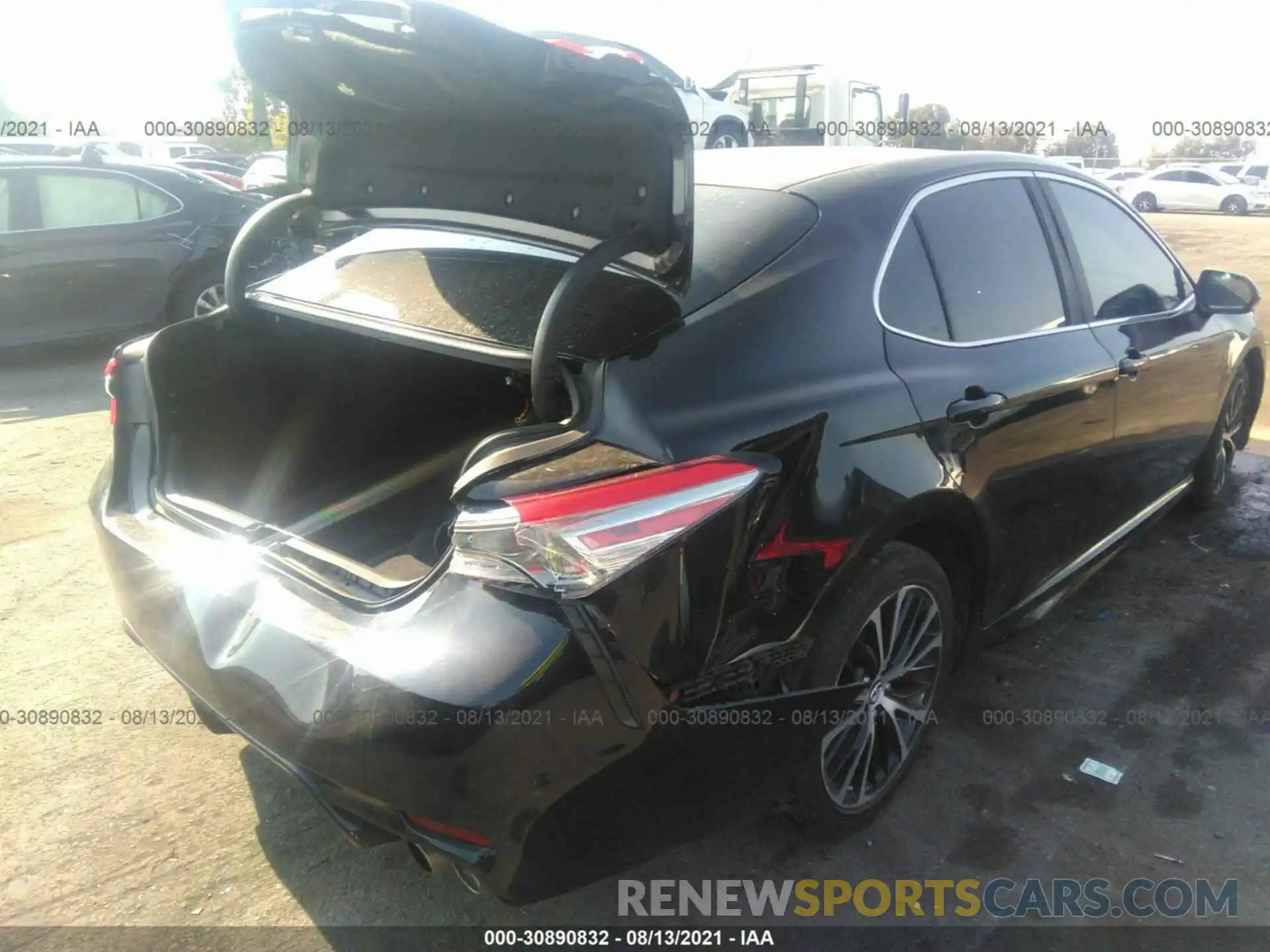 6 Photograph of a damaged car 4T1B11HK6KU725109 TOYOTA CAMRY 2019