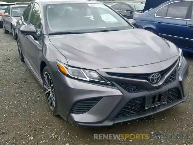 1 Photograph of a damaged car 4T1B11HK6KU726938 TOYOTA CAMRY 2019