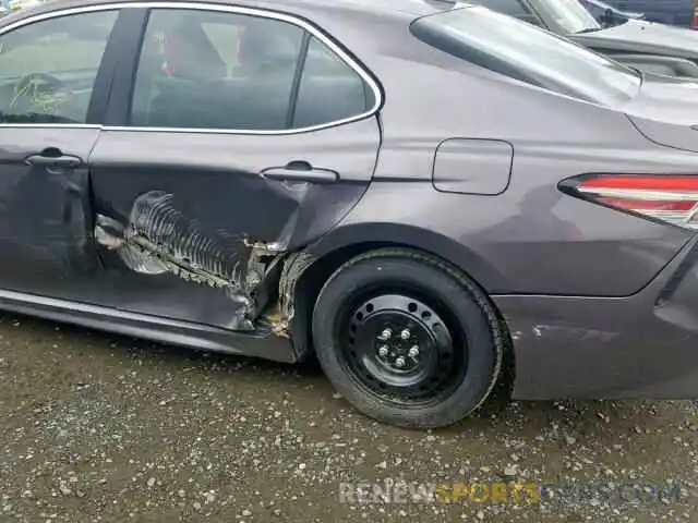 9 Photograph of a damaged car 4T1B11HK6KU726938 TOYOTA CAMRY 2019