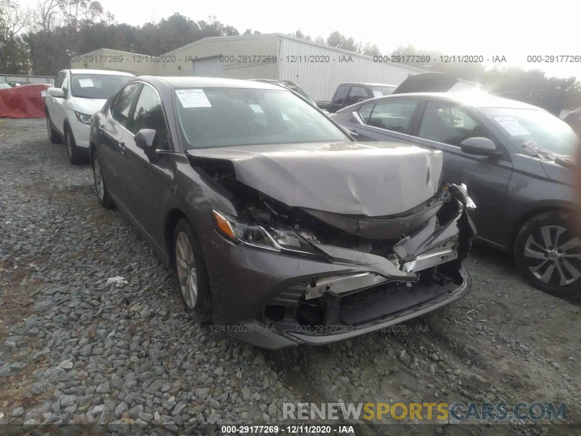 1 Photograph of a damaged car 4T1B11HK6KU728138 TOYOTA CAMRY 2019