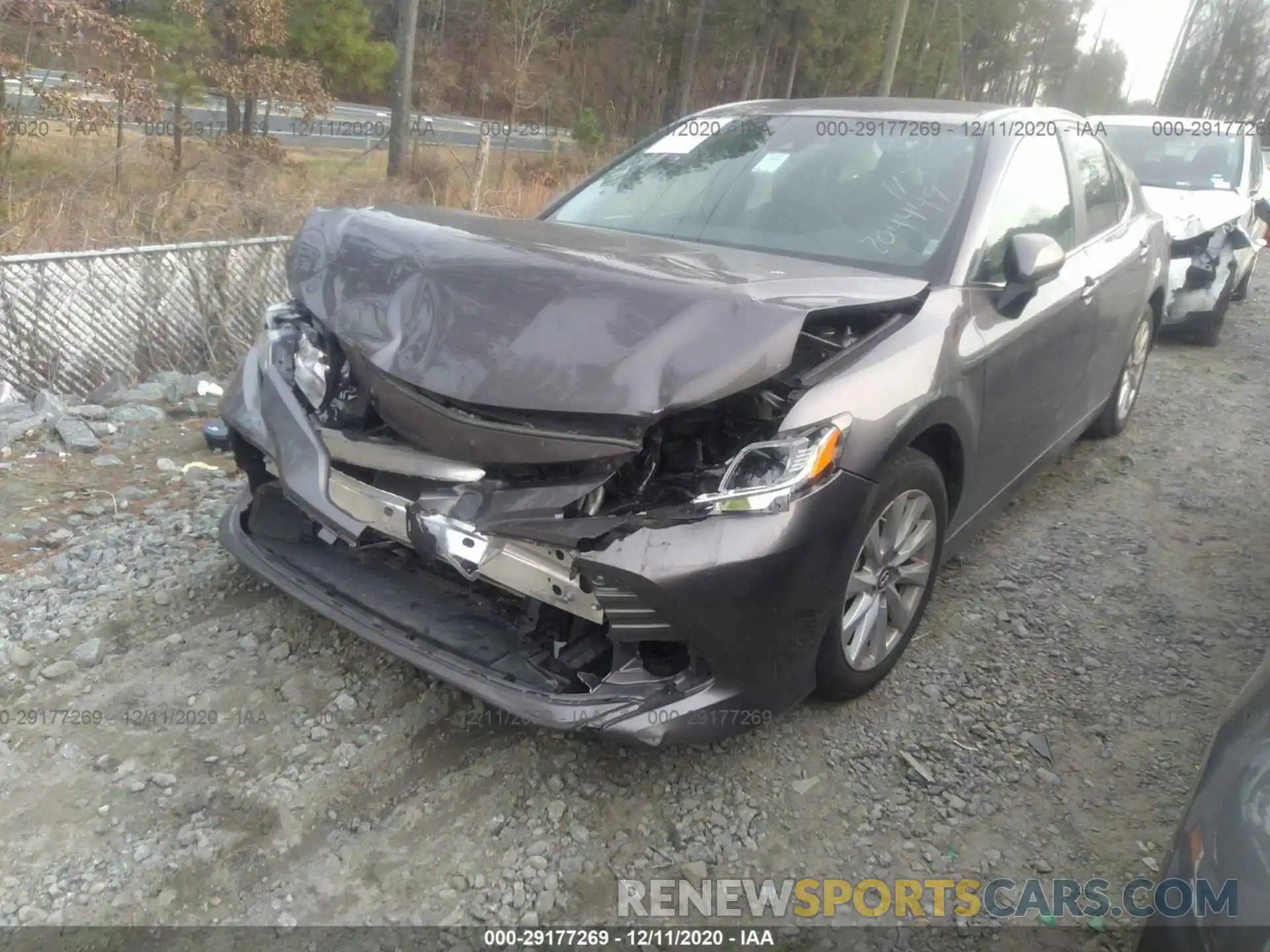 2 Photograph of a damaged car 4T1B11HK6KU728138 TOYOTA CAMRY 2019