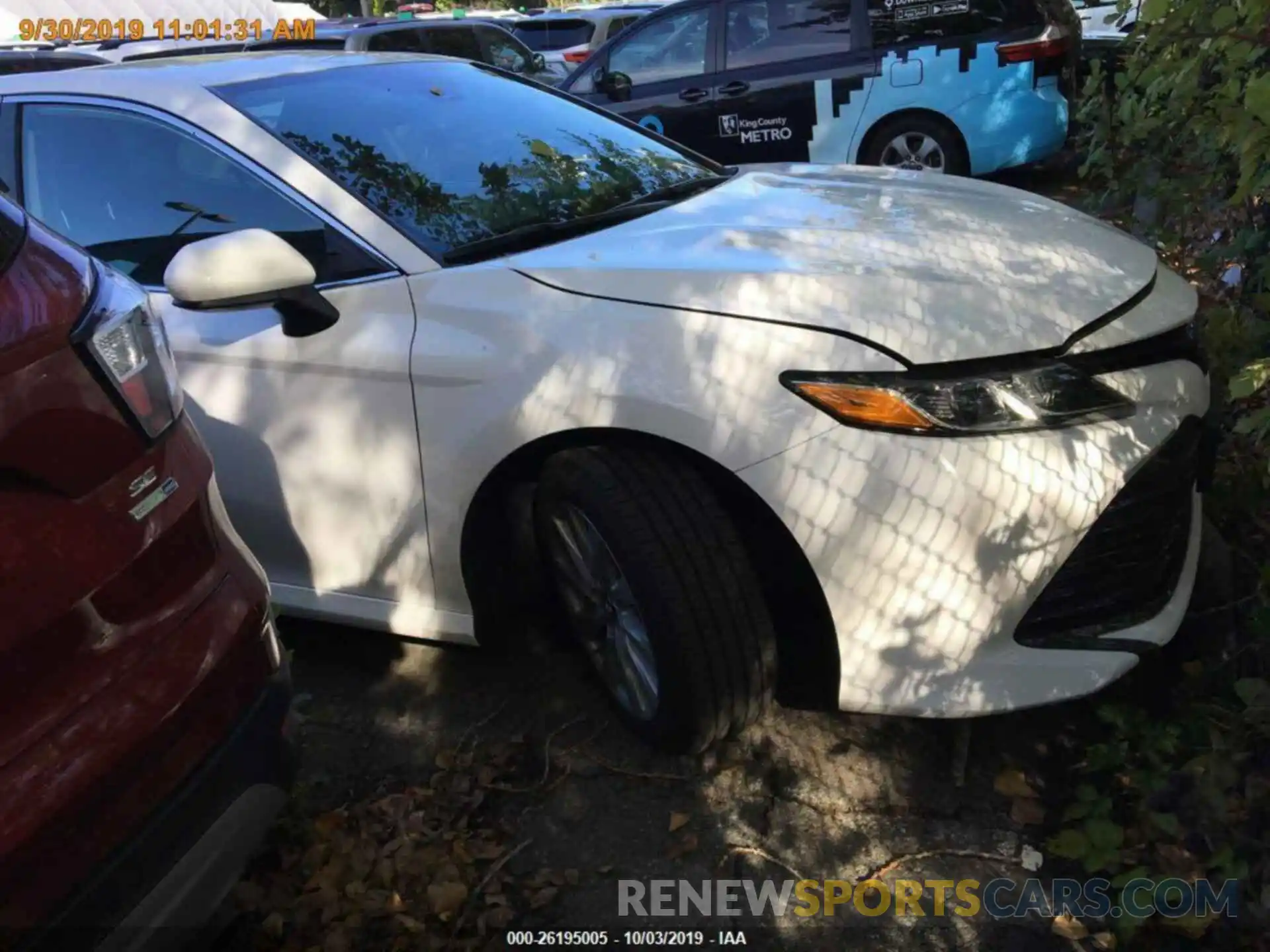 16 Photograph of a damaged car 4T1B11HK6KU729645 TOYOTA CAMRY 2019