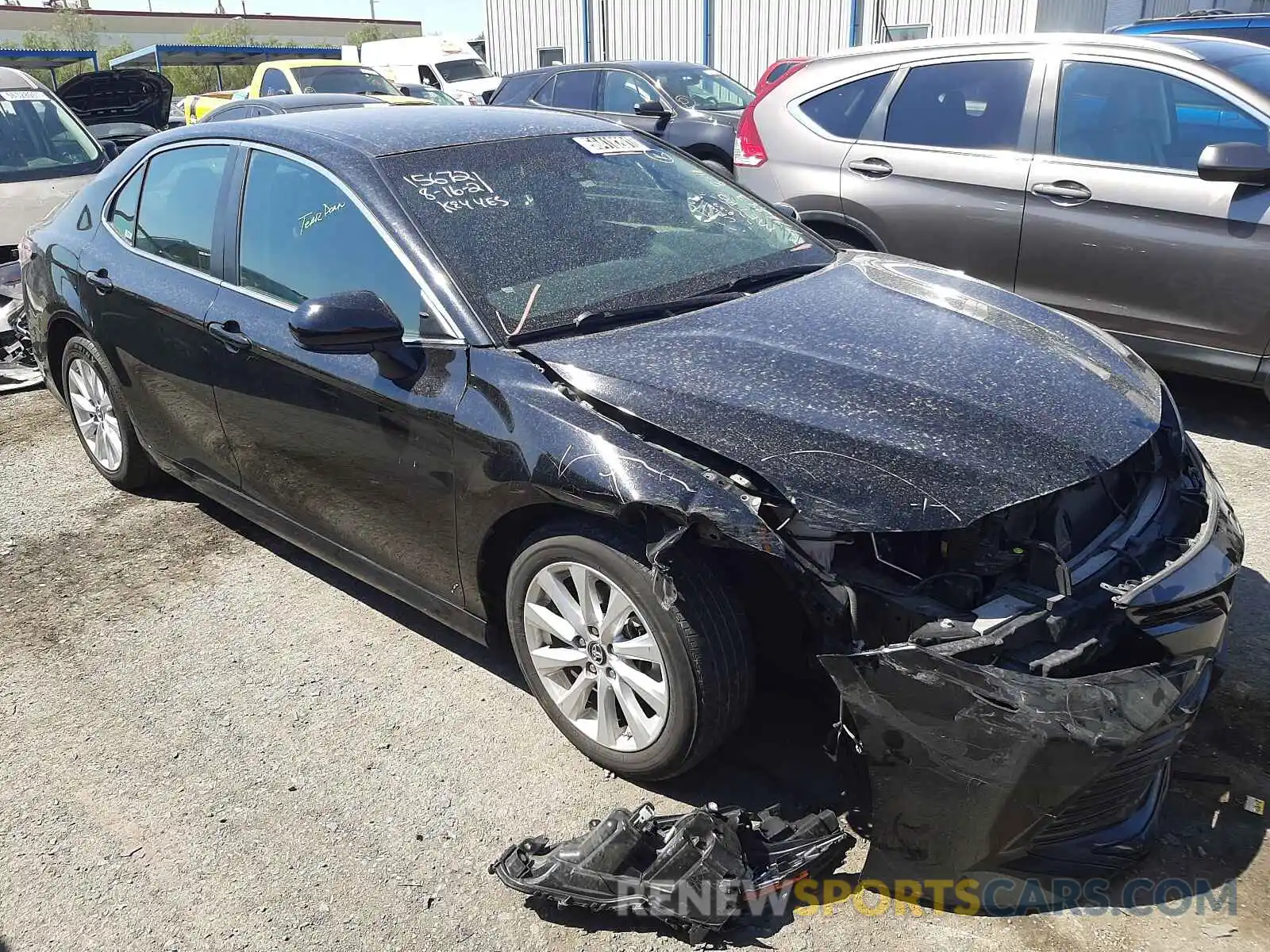 1 Photograph of a damaged car 4T1B11HK6KU730102 TOYOTA CAMRY 2019