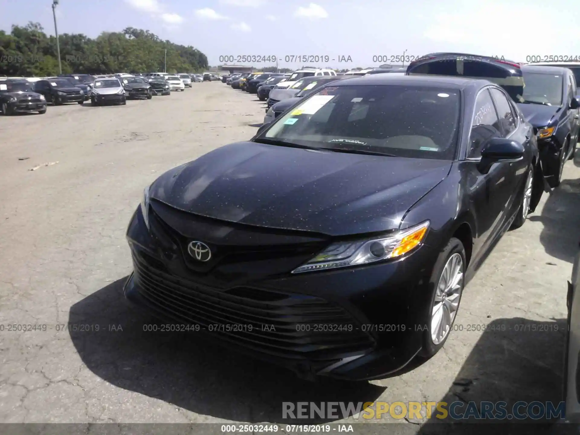 2 Photograph of a damaged car 4T1B11HK6KU730519 TOYOTA CAMRY 2019