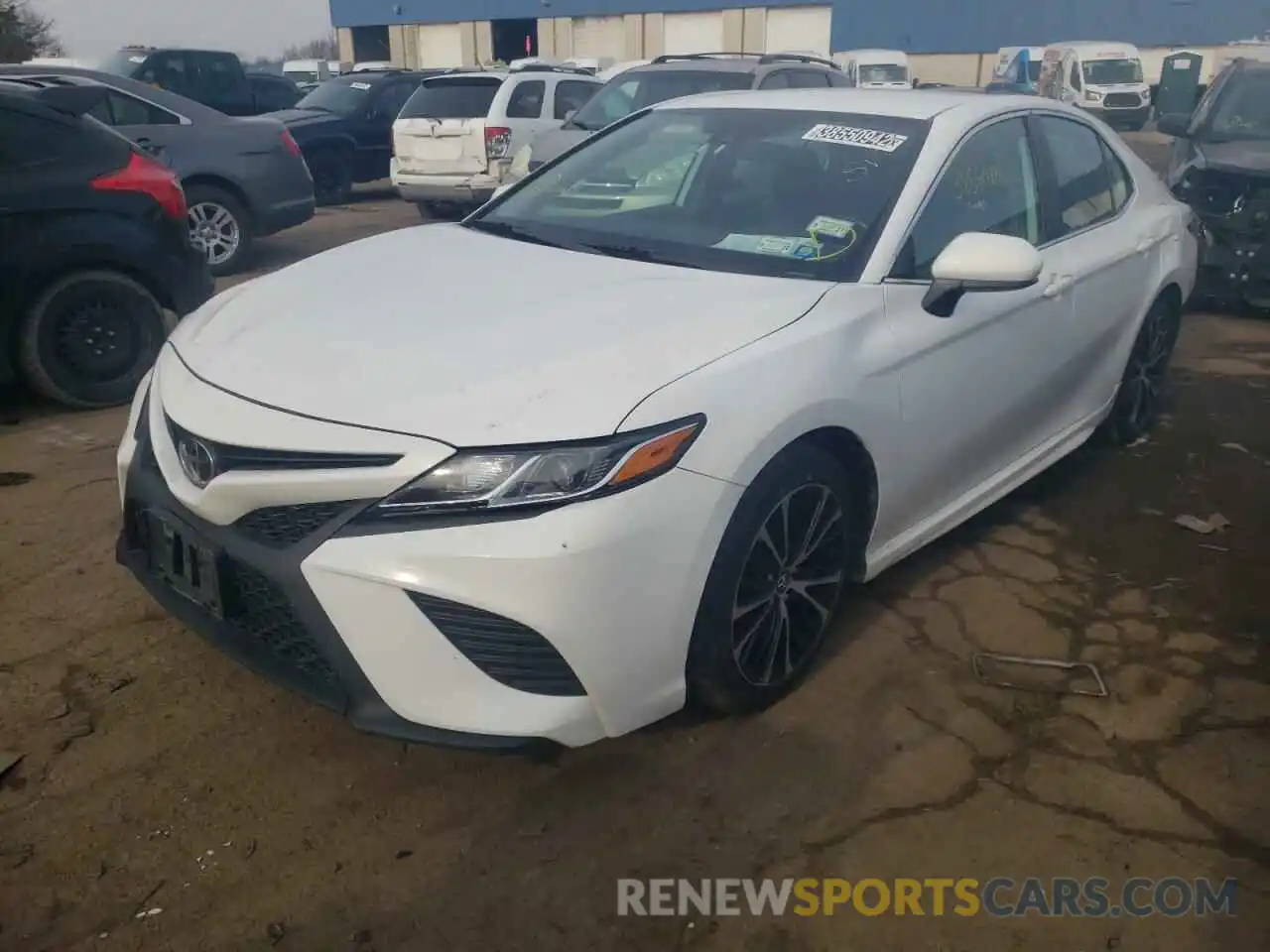 2 Photograph of a damaged car 4T1B11HK6KU730617 TOYOTA CAMRY 2019