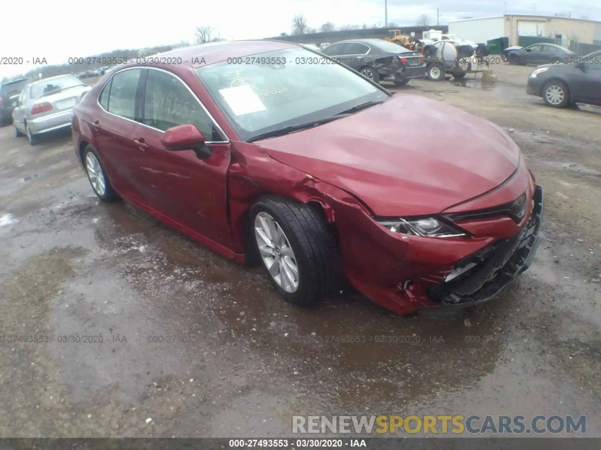 6 Photograph of a damaged car 4T1B11HK6KU731105 TOYOTA CAMRY 2019