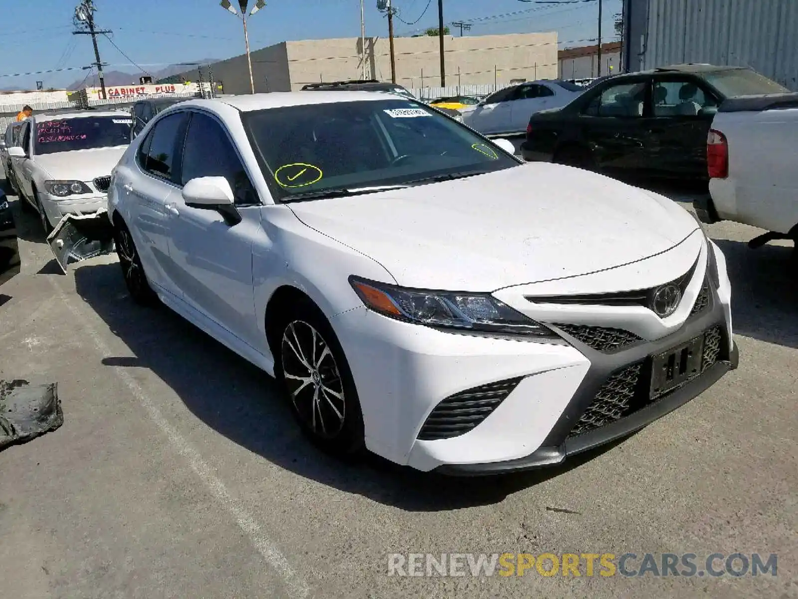 1 Photograph of a damaged car 4T1B11HK6KU732044 TOYOTA CAMRY 2019