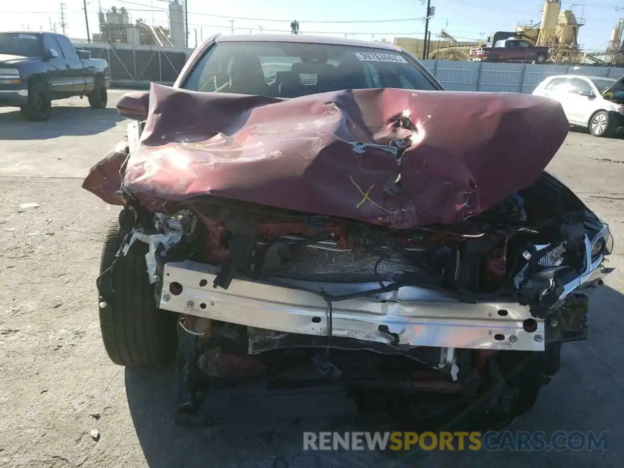 9 Photograph of a damaged car 4T1B11HK6KU734697 TOYOTA CAMRY 2019