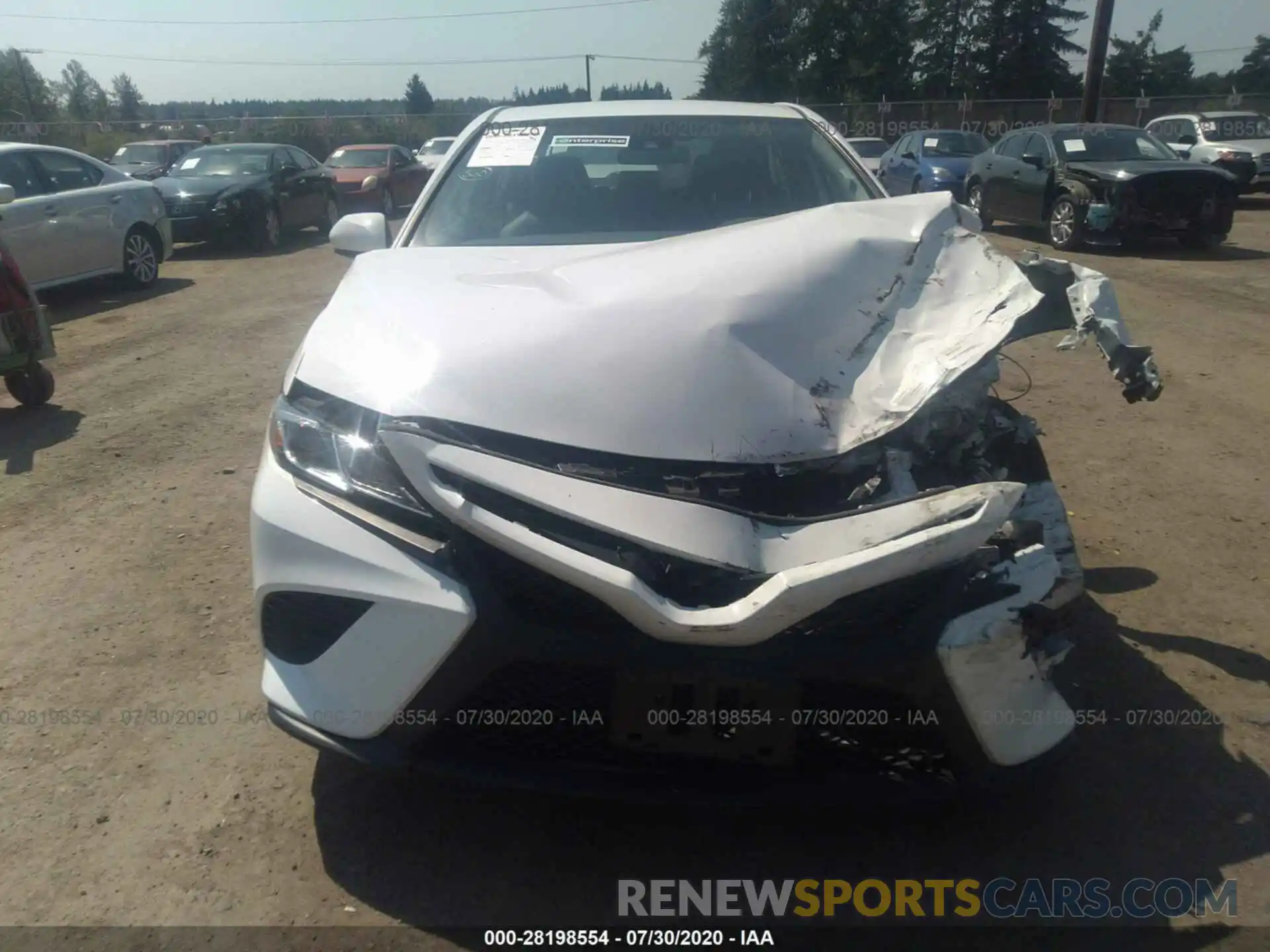 6 Photograph of a damaged car 4T1B11HK6KU738572 TOYOTA CAMRY 2019