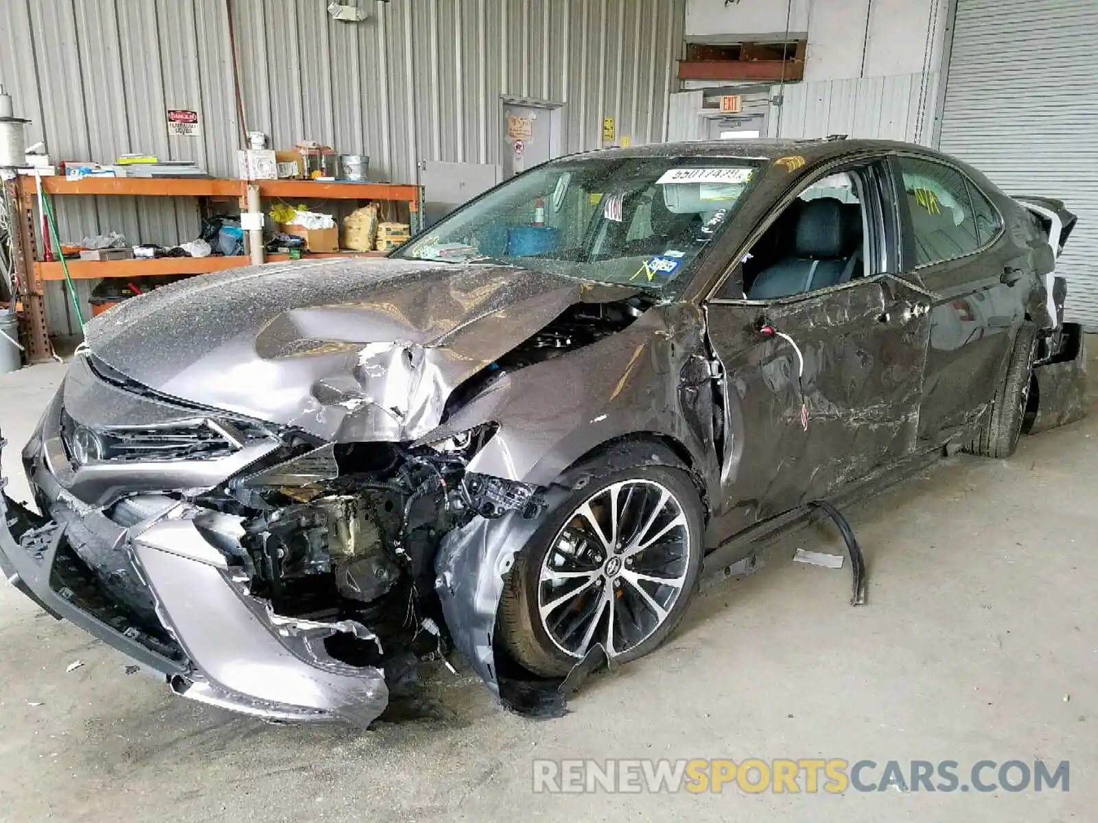 2 Photograph of a damaged car 4T1B11HK6KU740256 TOYOTA CAMRY 2019