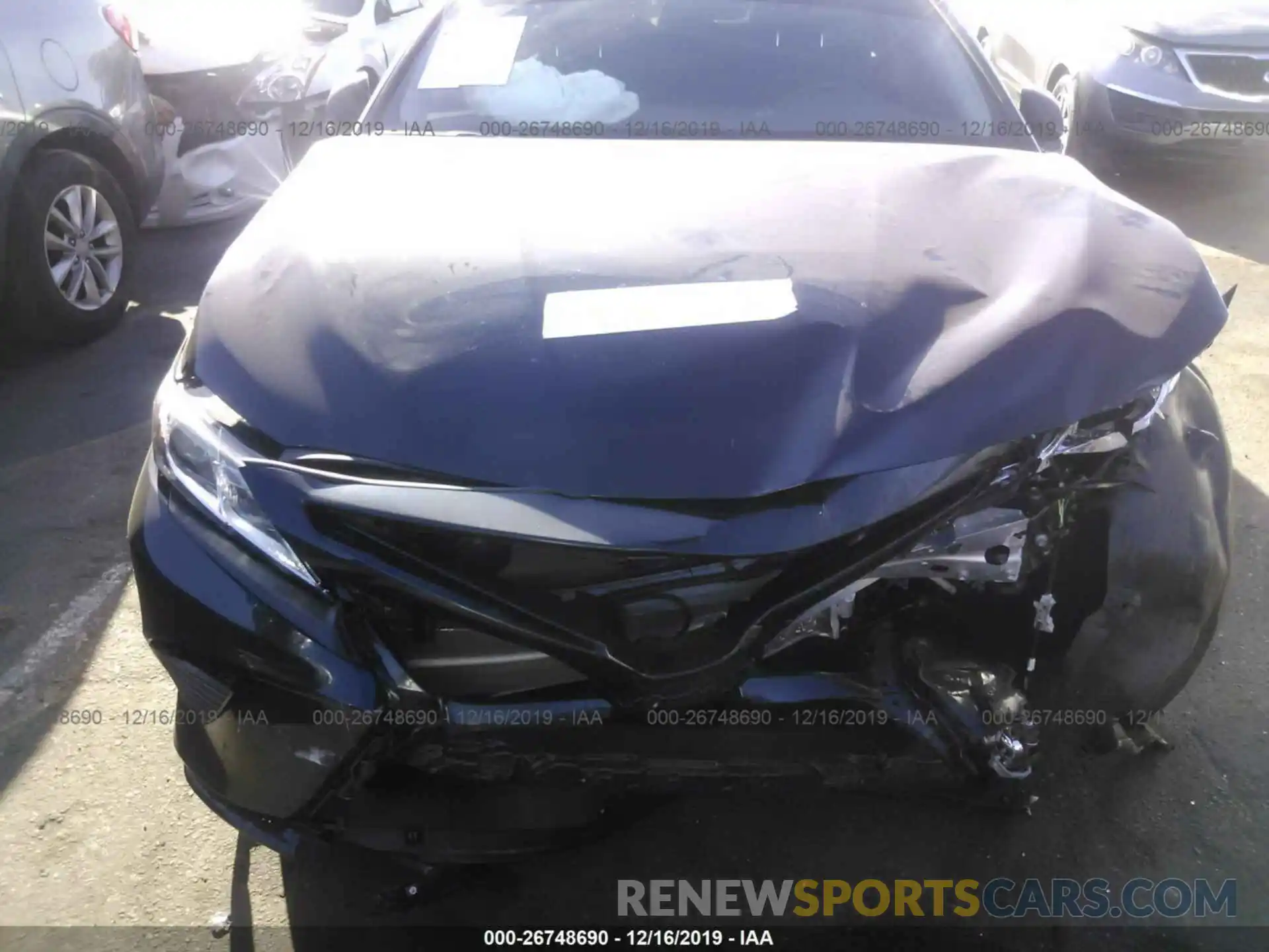 6 Photograph of a damaged car 4T1B11HK6KU740273 TOYOTA CAMRY 2019