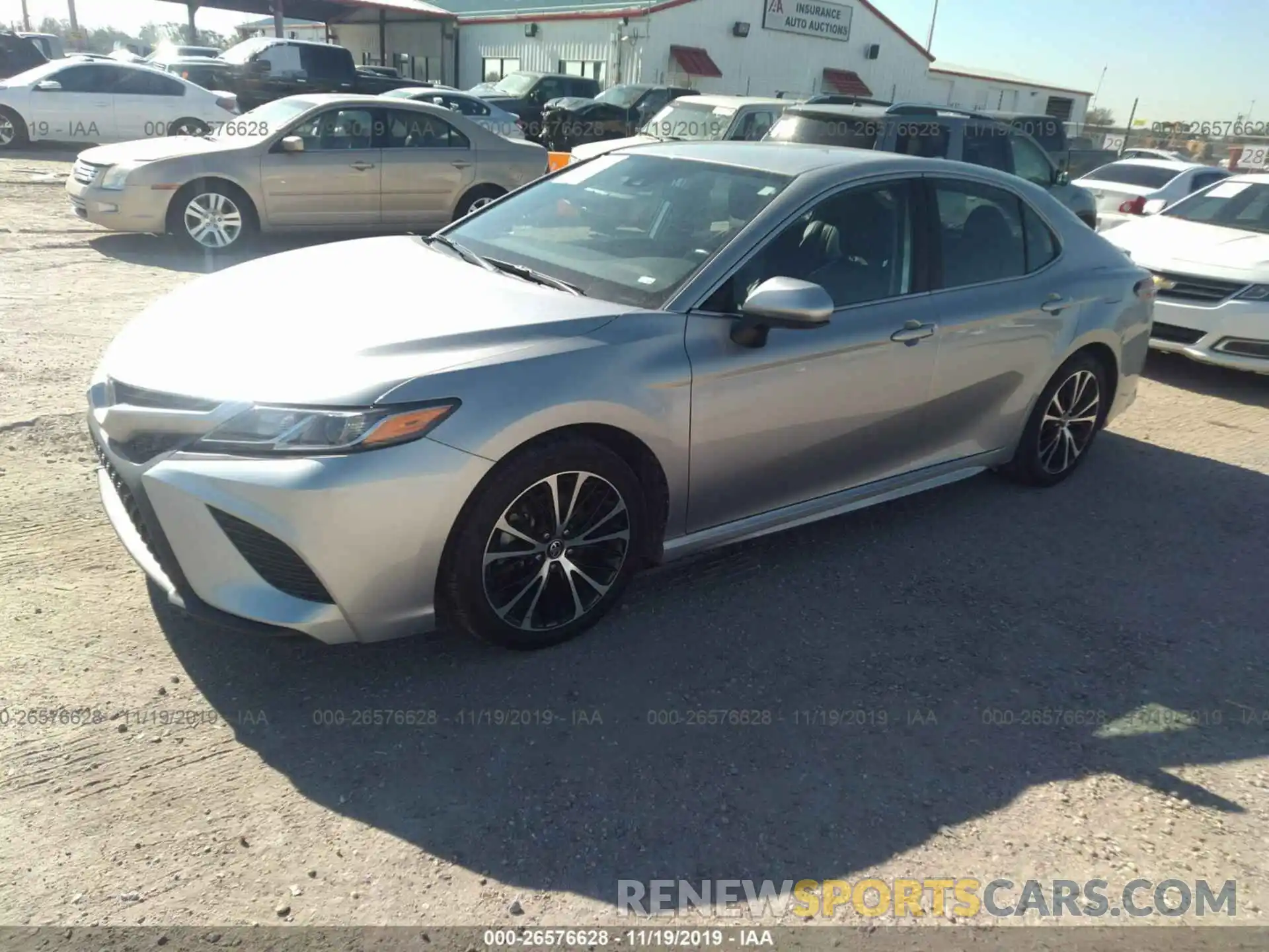 2 Photograph of a damaged car 4T1B11HK6KU740628 TOYOTA CAMRY 2019