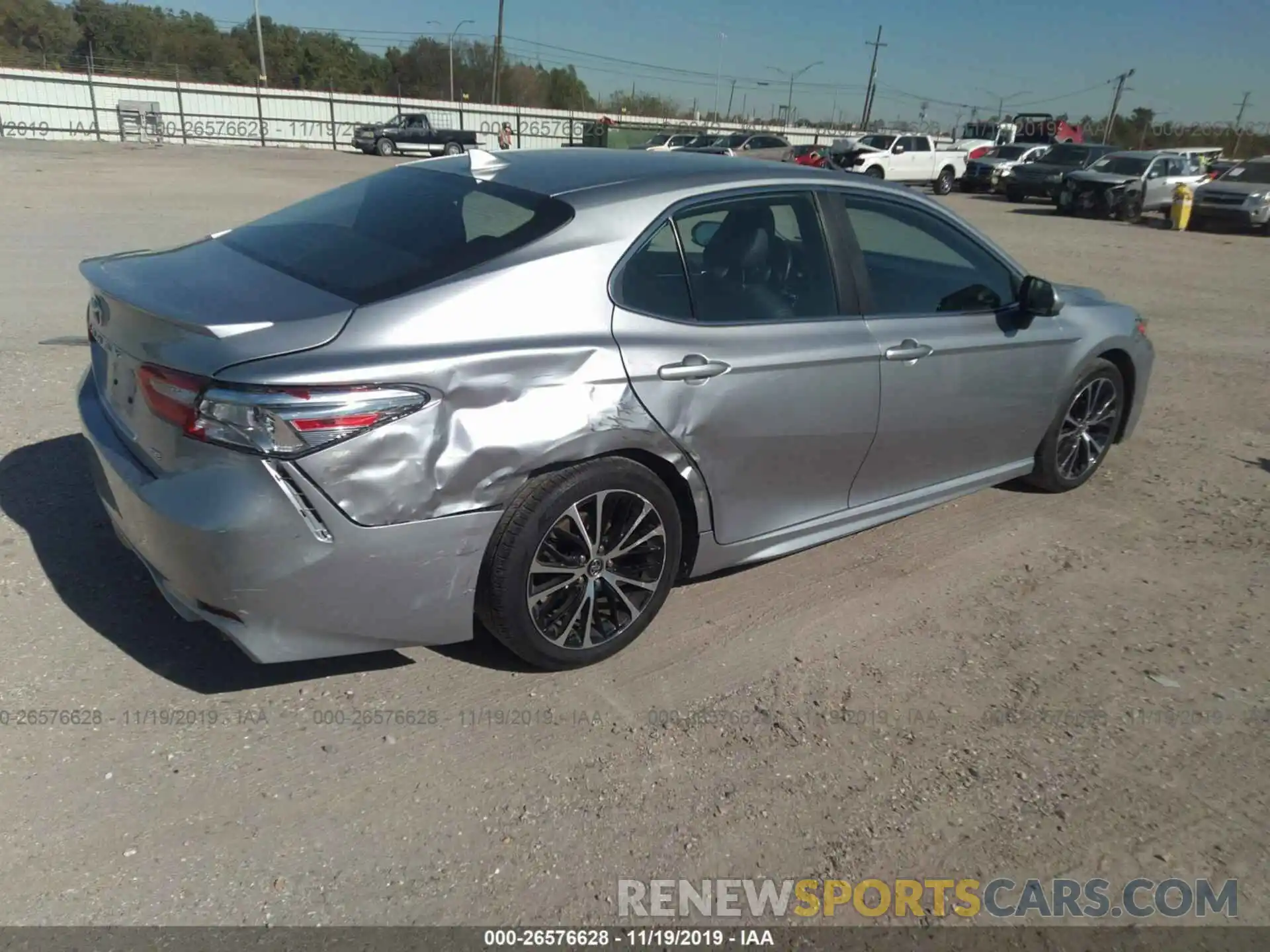 4 Photograph of a damaged car 4T1B11HK6KU740628 TOYOTA CAMRY 2019