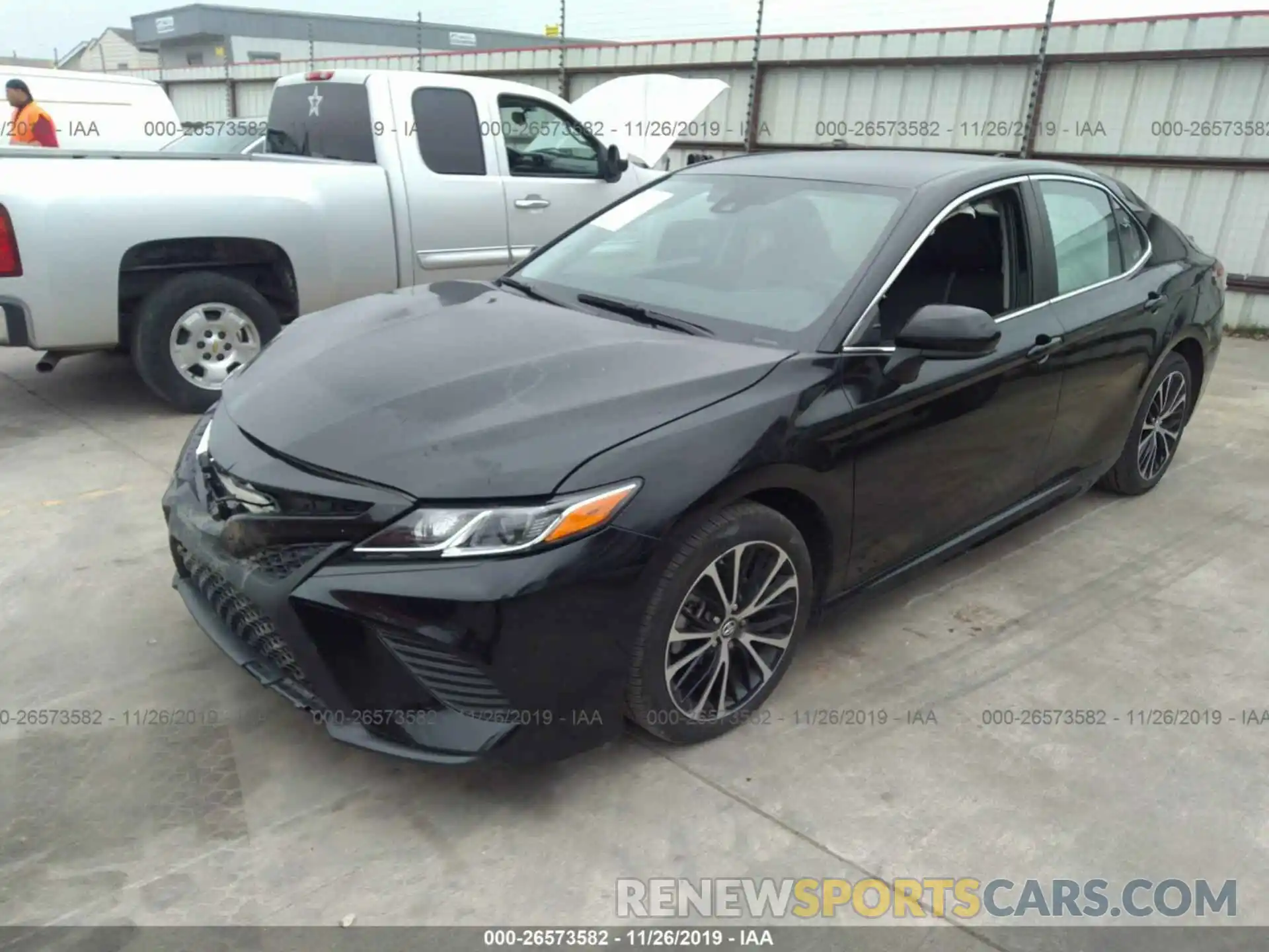 2 Photograph of a damaged car 4T1B11HK6KU740676 TOYOTA CAMRY 2019