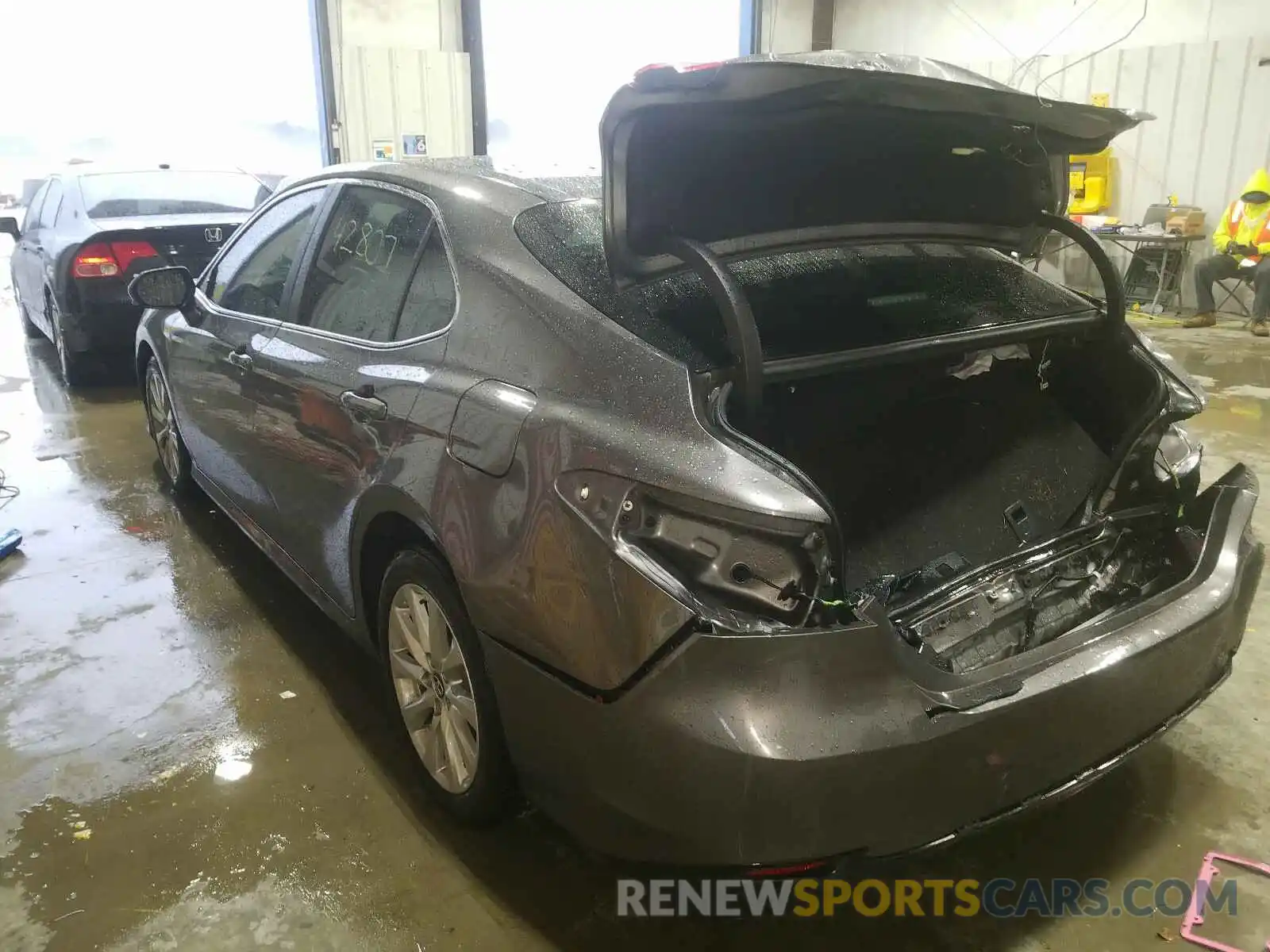 3 Photograph of a damaged car 4T1B11HK6KU741455 TOYOTA CAMRY 2019