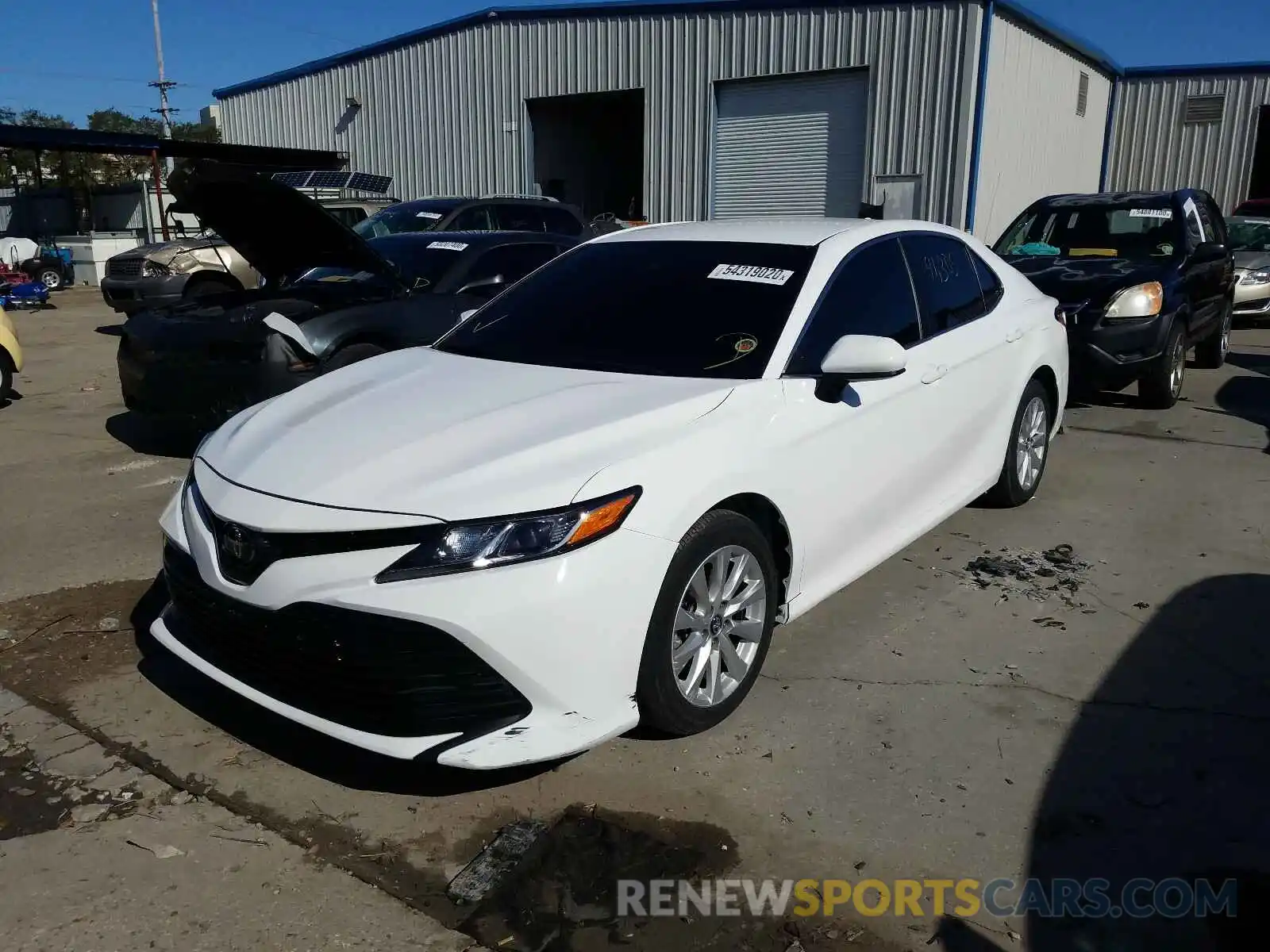 2 Photograph of a damaged car 4T1B11HK6KU742508 TOYOTA CAMRY 2019