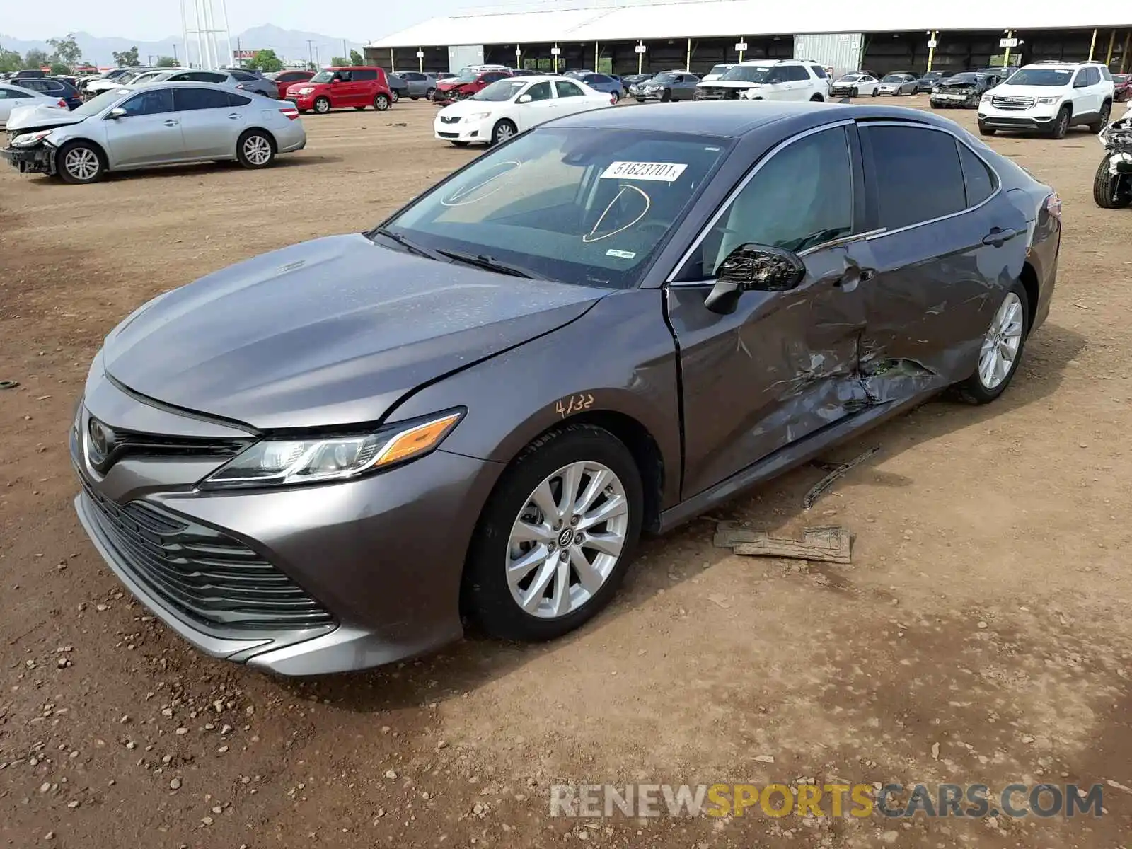 9 Photograph of a damaged car 4T1B11HK6KU743061 TOYOTA CAMRY 2019