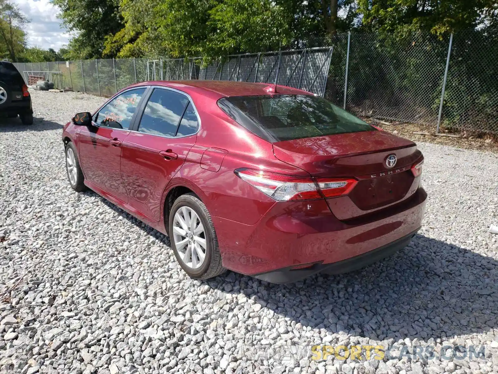 3 Photograph of a damaged car 4T1B11HK6KU745554 TOYOTA CAMRY 2019