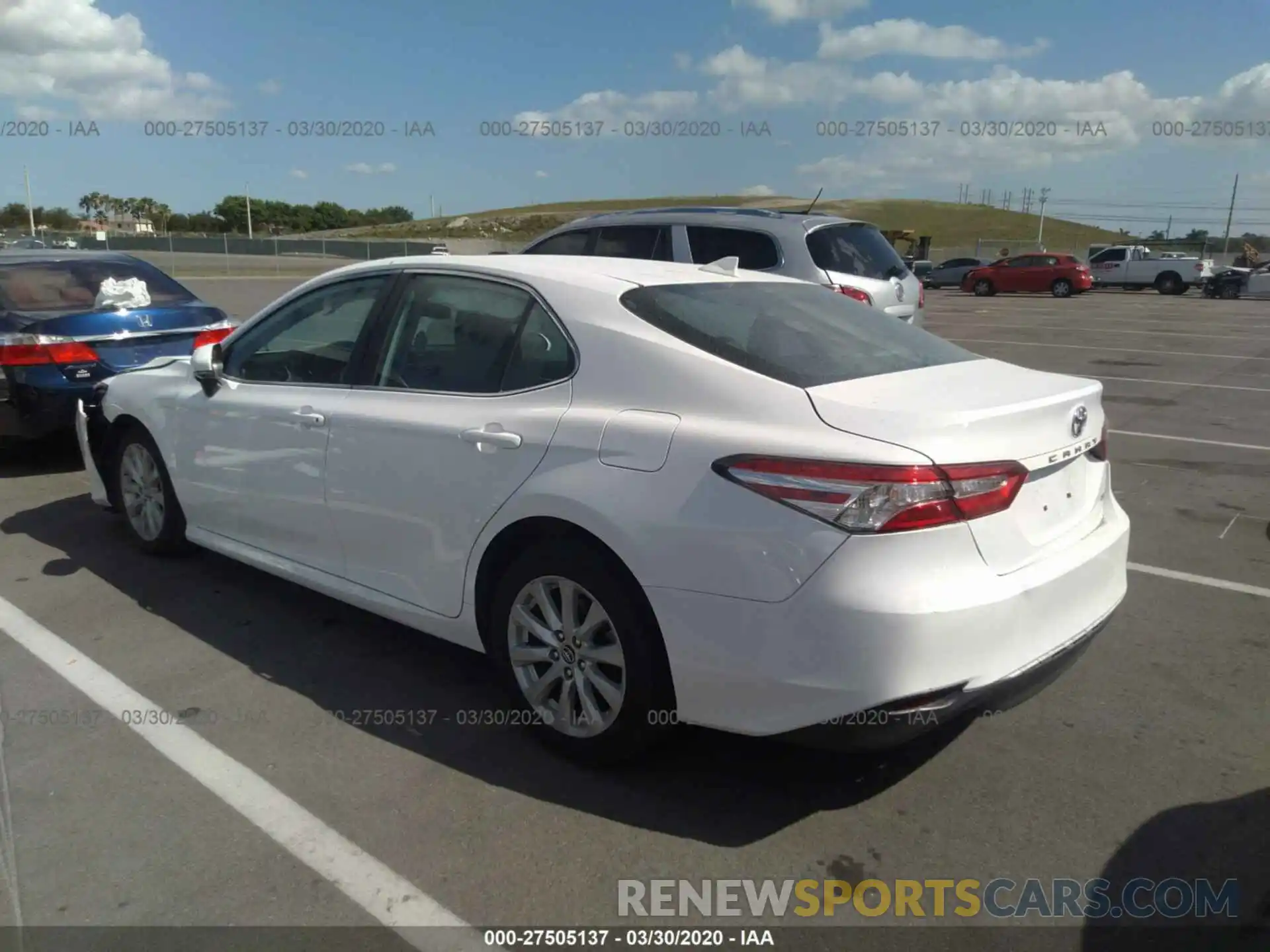 3 Photograph of a damaged car 4T1B11HK6KU747613 TOYOTA CAMRY 2019