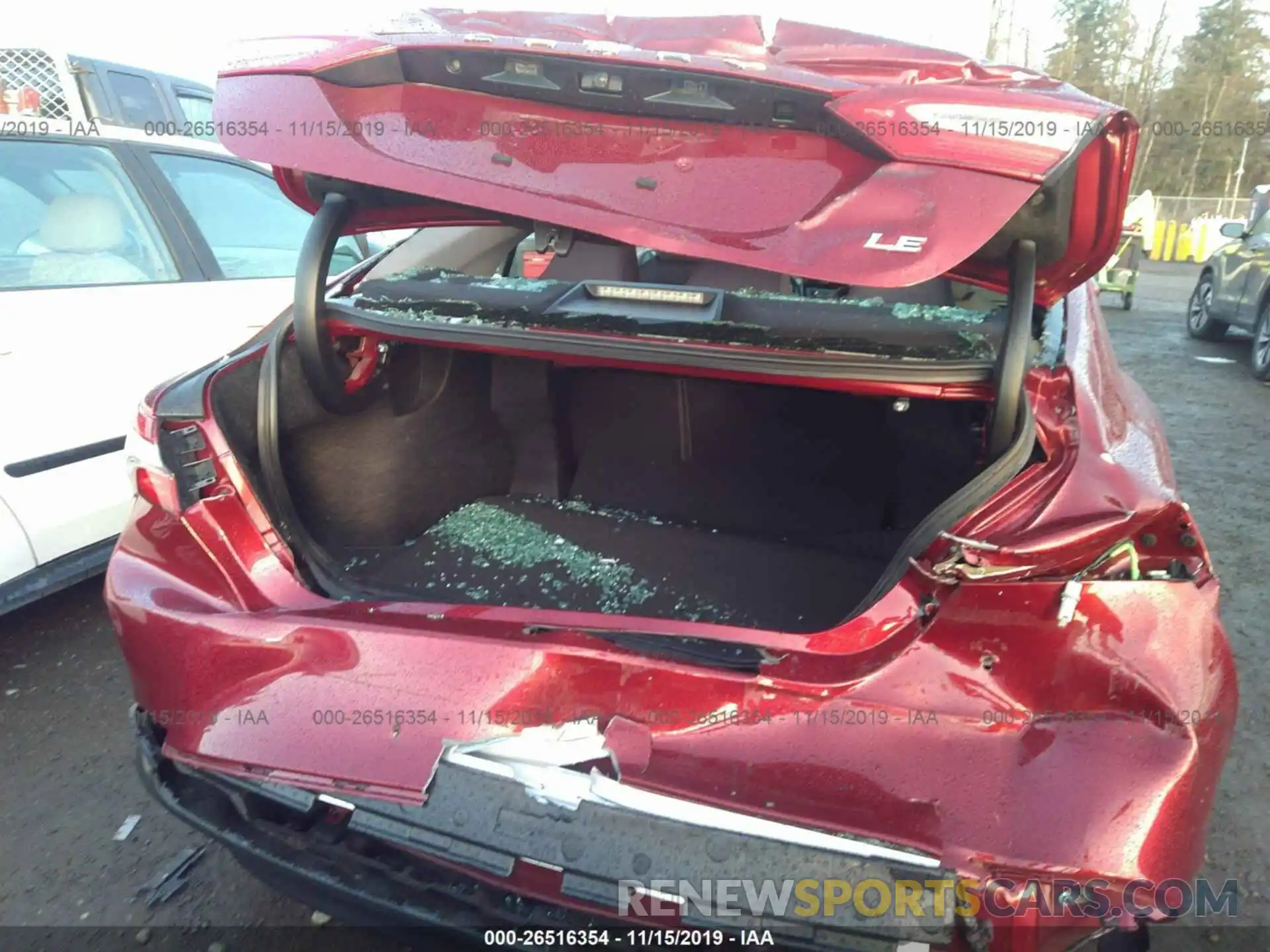 6 Photograph of a damaged car 4T1B11HK6KU747627 TOYOTA CAMRY 2019