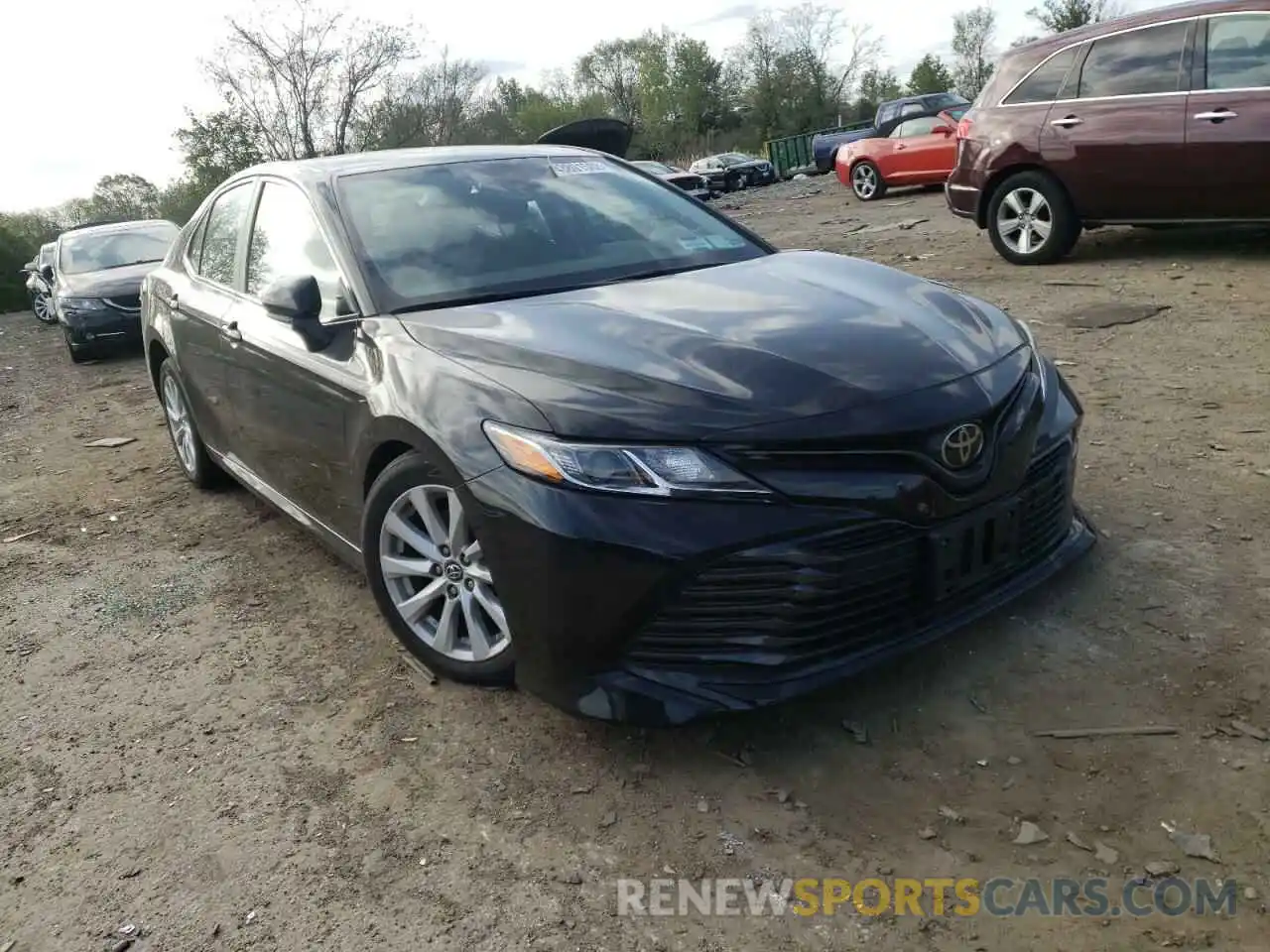 1 Photograph of a damaged car 4T1B11HK6KU749085 TOYOTA CAMRY 2019